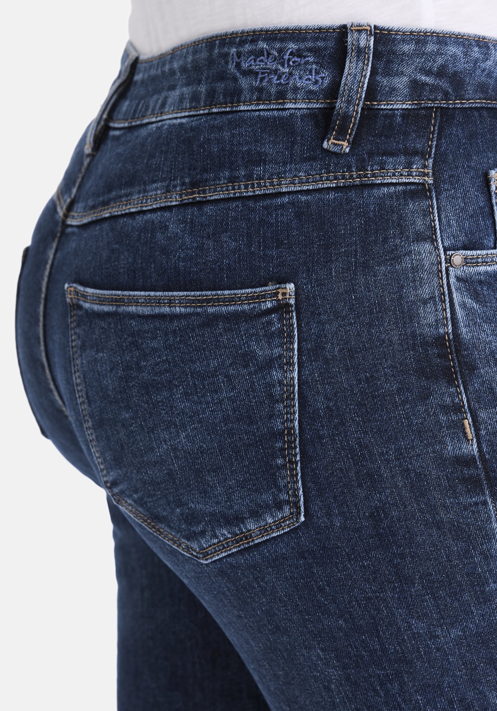 STOOKER WOMEN 5-Pocket-Jeans »Zermatt Denim Indigo Straight Fit« Straight Fit Casual Clean Wash Denim Jeans für Damen