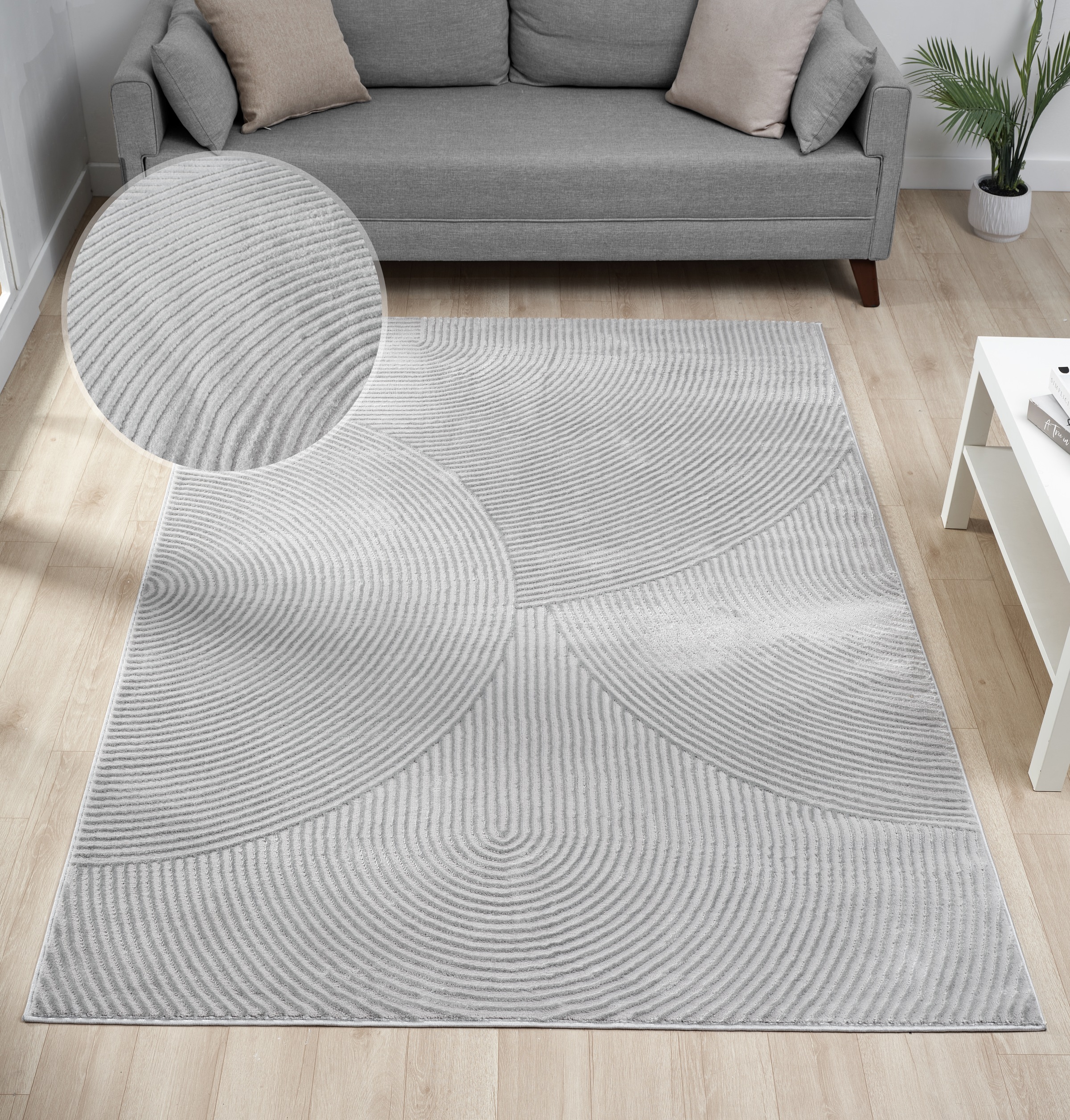 OTTO home Teppich »Bentori«, rechteckig, 11 mm Höhe, Modernes Design mit Bo günstig online kaufen