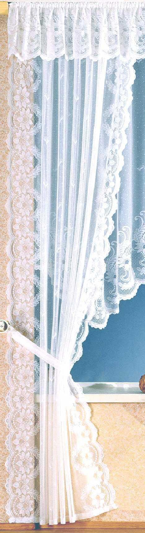 Weckbrodt Vorhang »Flensburg«, (1 St.), Seitenschal, Jacquard, strukturiert, halbtransparent, Gardine, Store
