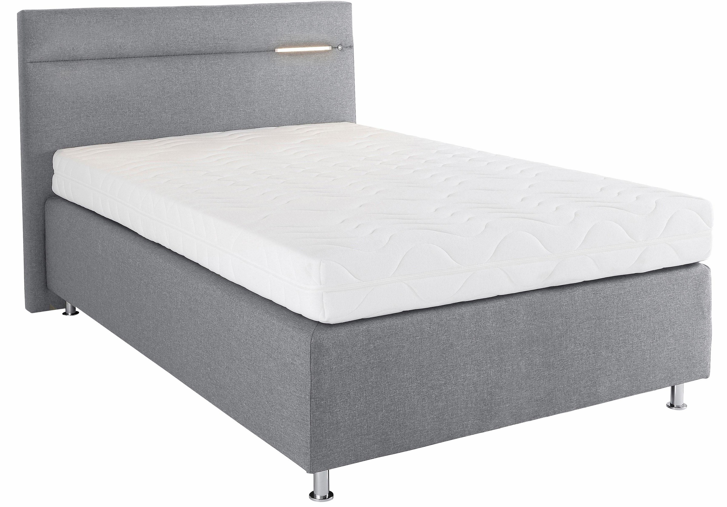 Westfalia Schlafkomfort Boxspringbett, wahlweise mit LED-Beleuchtung