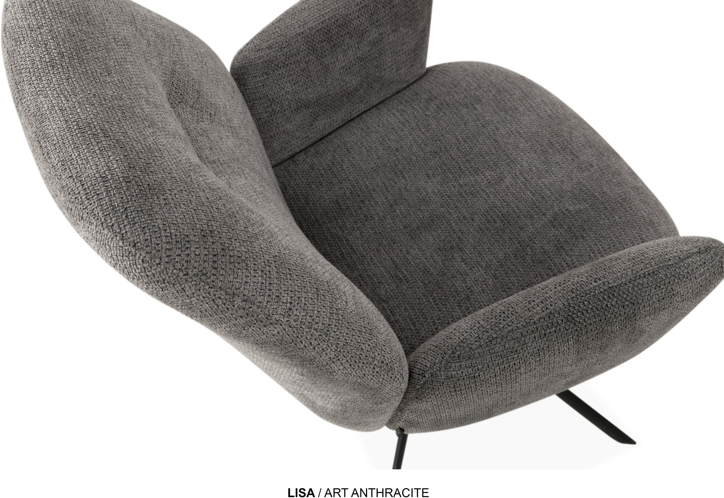 OMG Design Esszimmerstuhl »Lisa« (Set) 1 Stk.Drehstuhl mit auto-return, Armlehnenstuhl