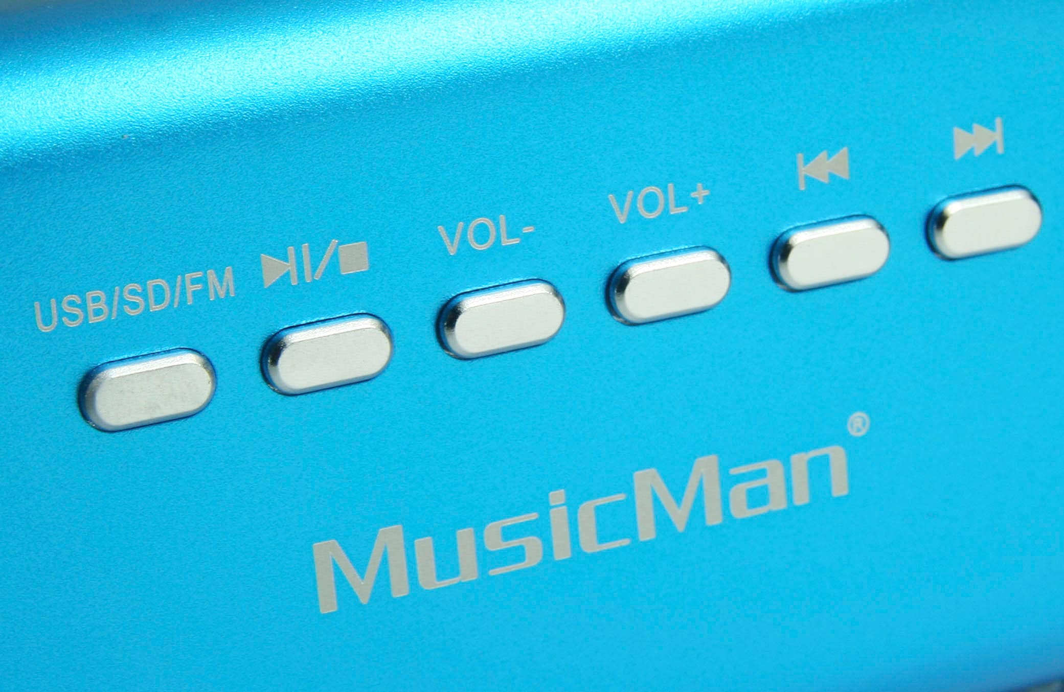 Technaxx Portable-Lautsprecher »MusicMan MA  Soundstation« 2.0 ( USB-Wiedergabe 6 W)