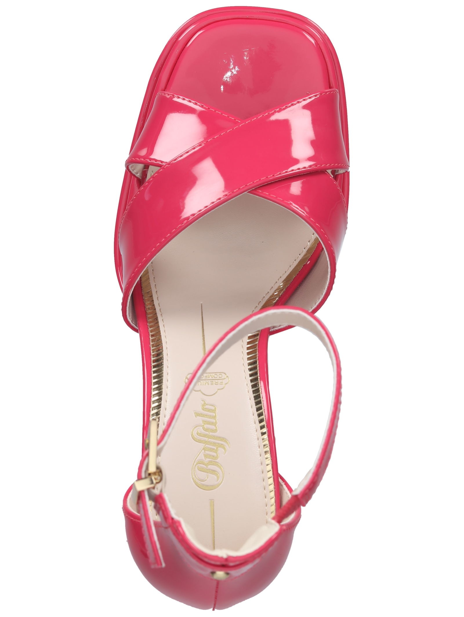 Buffalo High-Heel-Sandalette »Buffalo Sandalen Lederimitat«