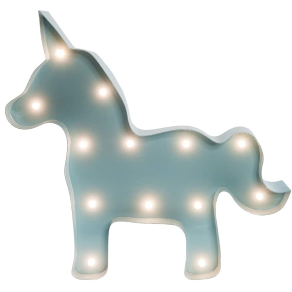 MARQUEE LIGHTS LED Dekolicht »Unicorn«, 13 flammig-flammig