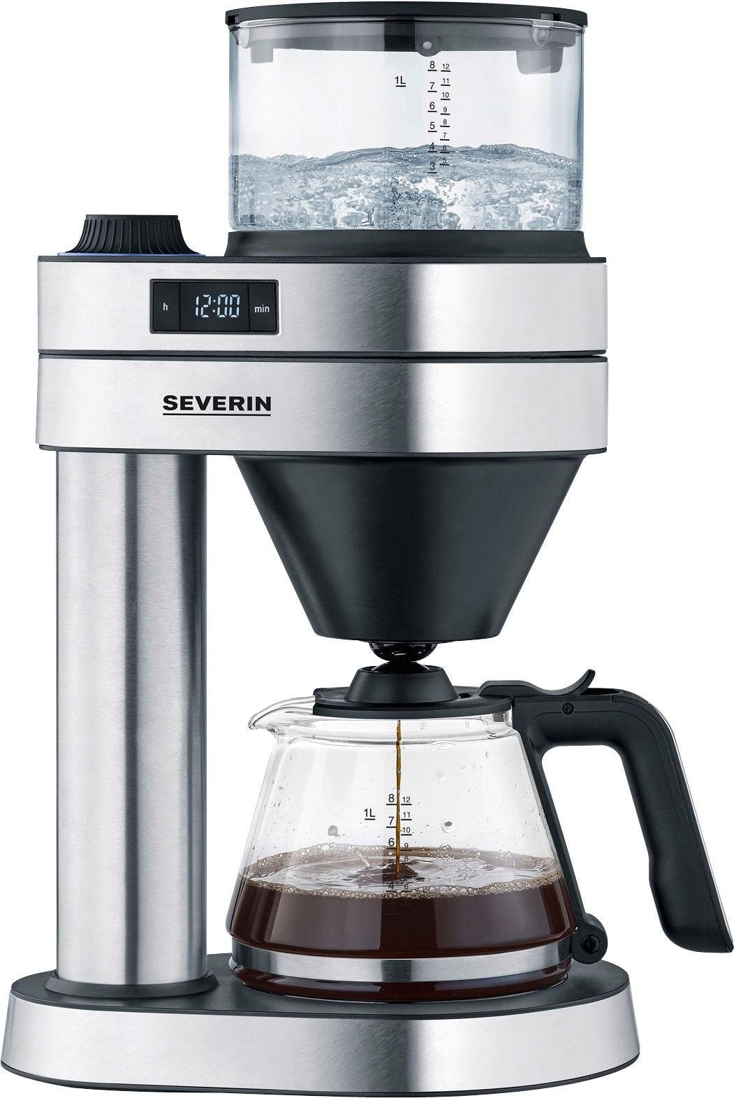 Severin Filterkaffeemaschine »KA 5760 „Caprice“«, 1 l Kaffeekanne, Papierfilter, 1x4, ideale Brühtemperatur durch innovative Thermotronic-Technologie