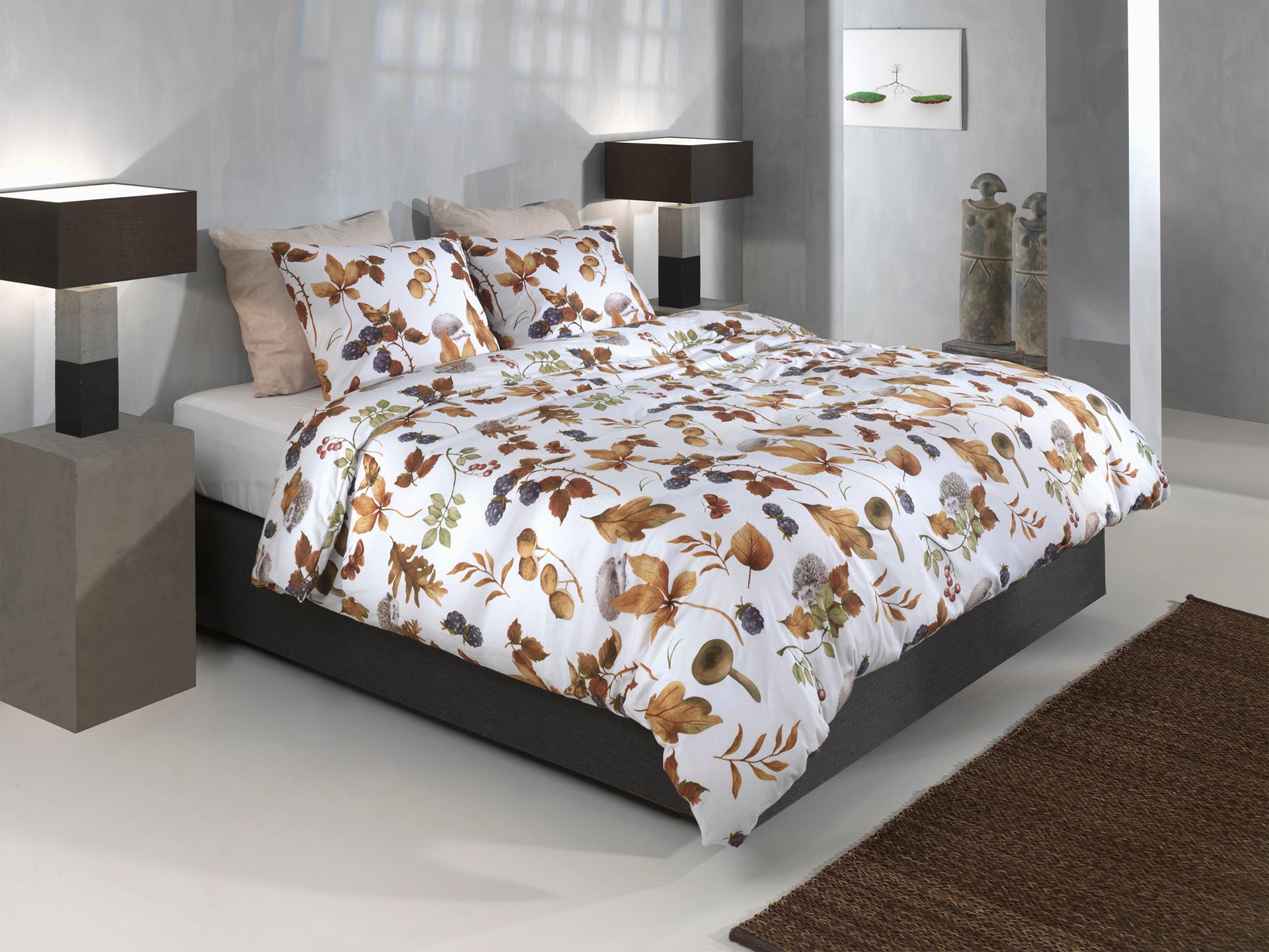 ZO HOME Bettwäsche »Castagno«, Bettwäsche aus 100% Baumwolle, hochwertiges Flanell