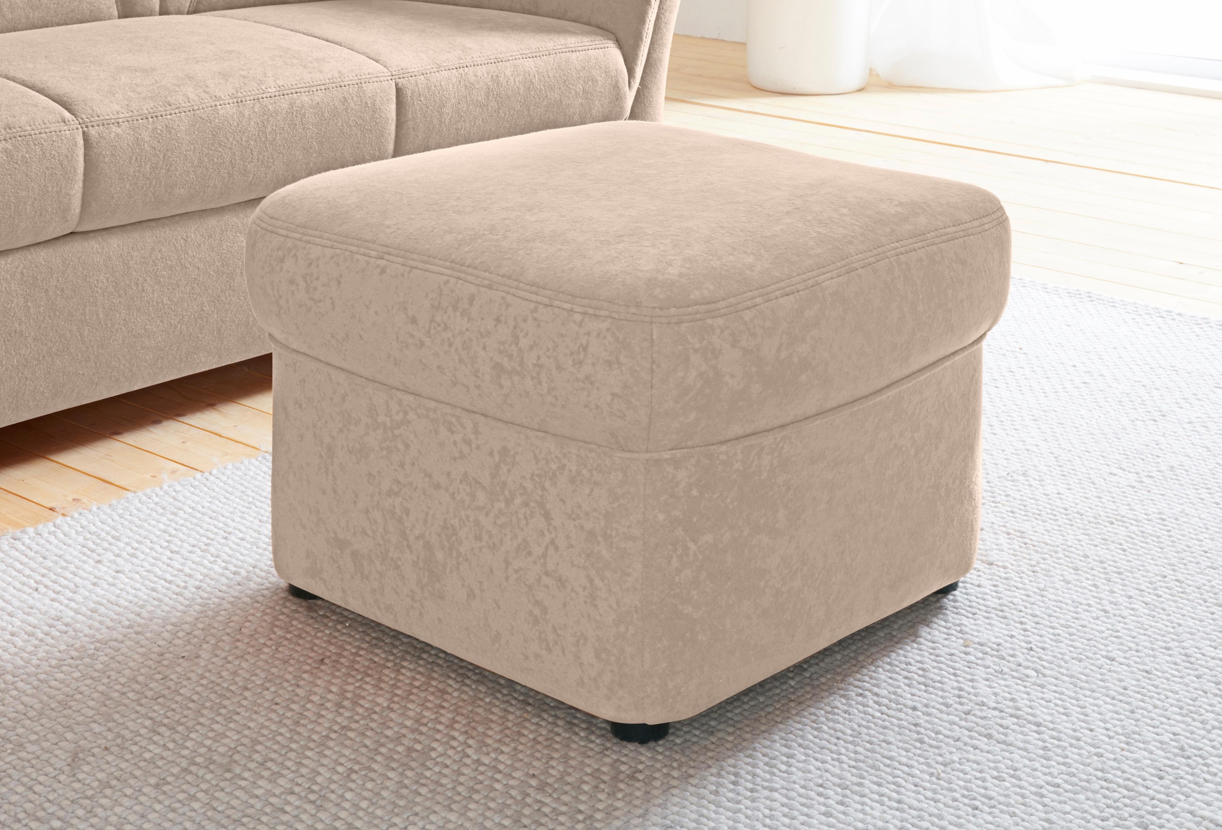 DOMO collection Polsterhocker »Sarafina«