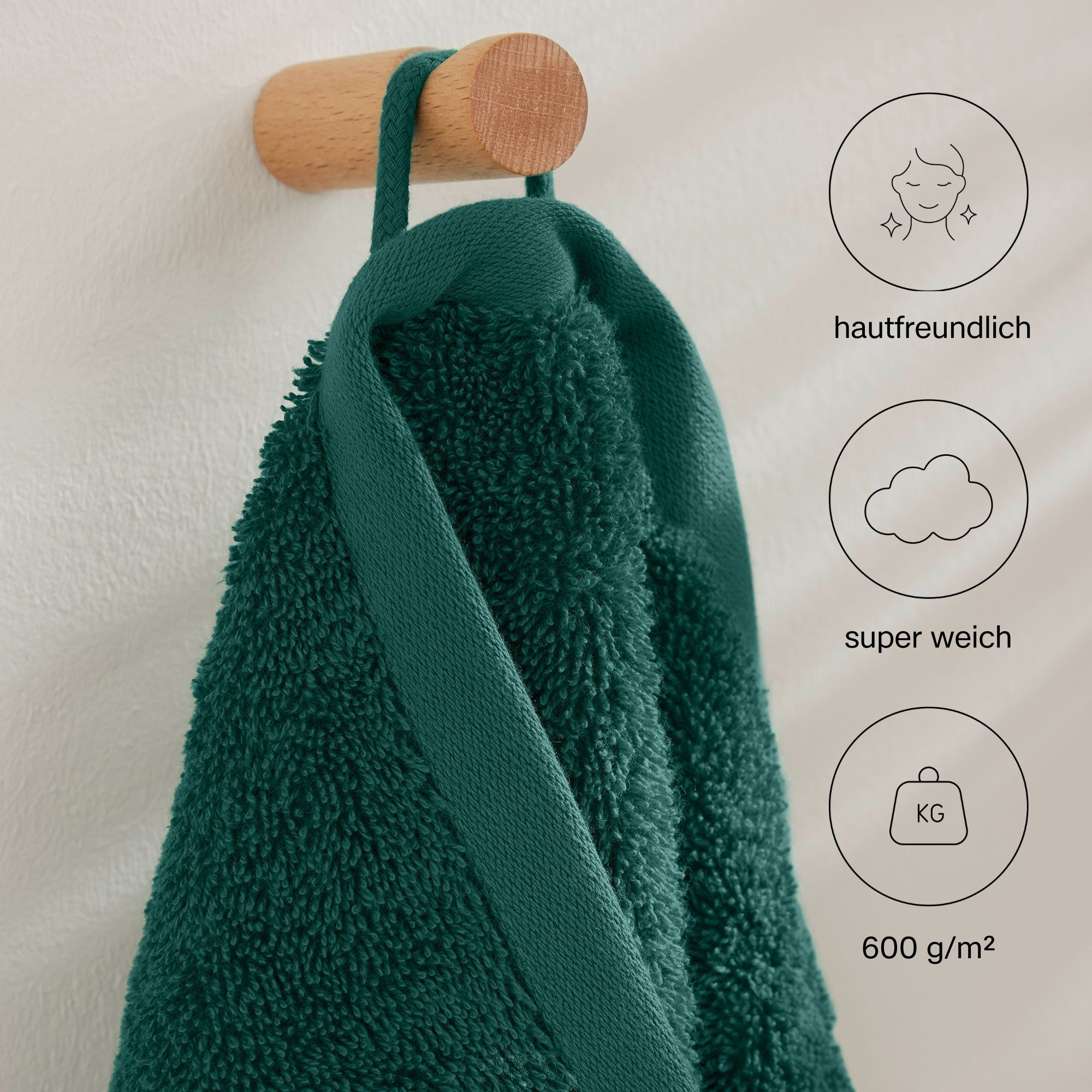 s.Oliver Duschtuch »s.Oliver, Premium Qualität, 600 gr/m², auch als Sets erhältlich«, (1 St., Badetuch 70 x 140 cm), große Farbauswahl, auch als Handtuch, Waschhandschuh, Gästetuch