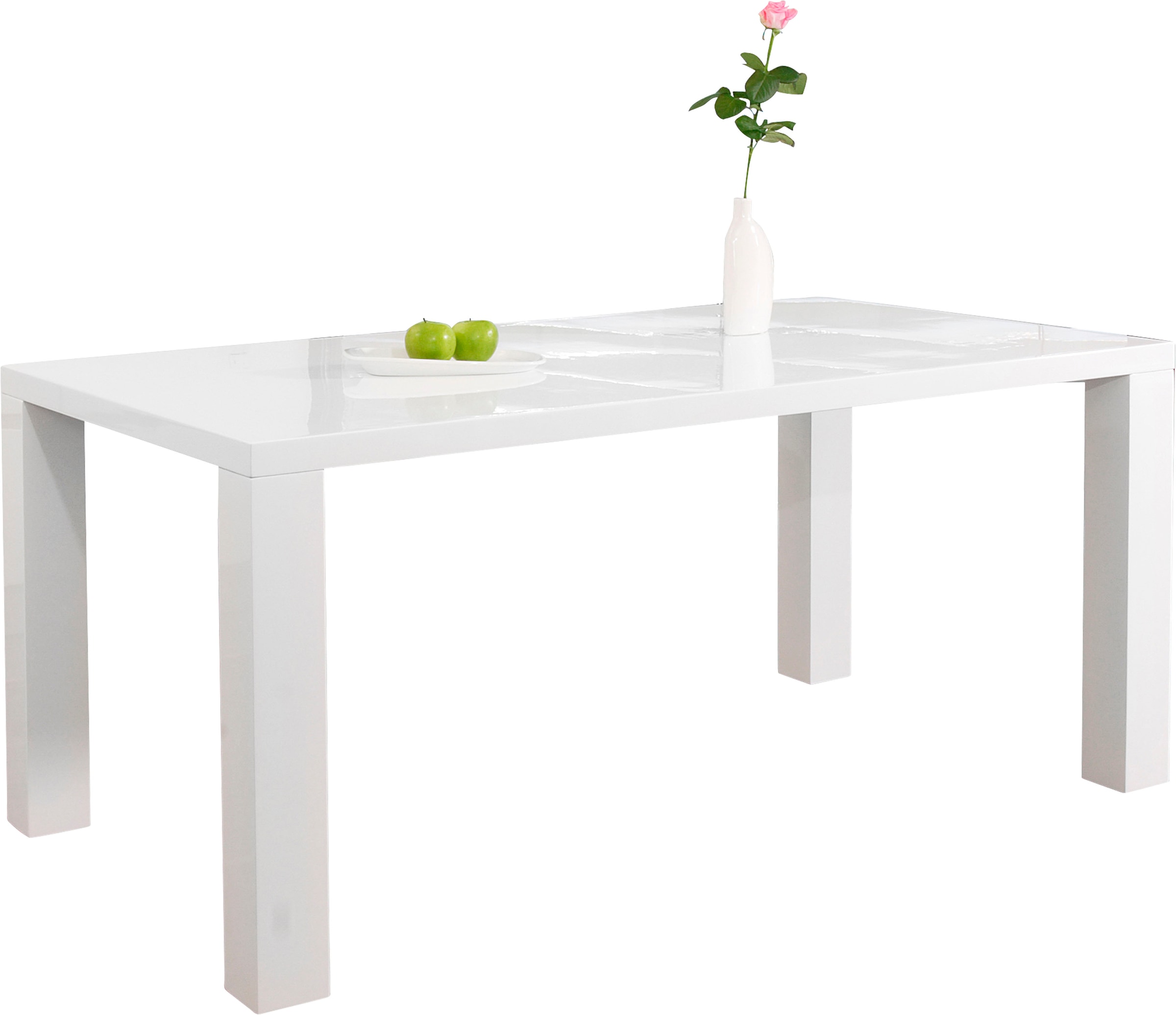 SalesFever Essgruppe, (Set, 5 tlg.), bestehend aus 4 Drehstühlen und einem 180 cm breitem Tisch