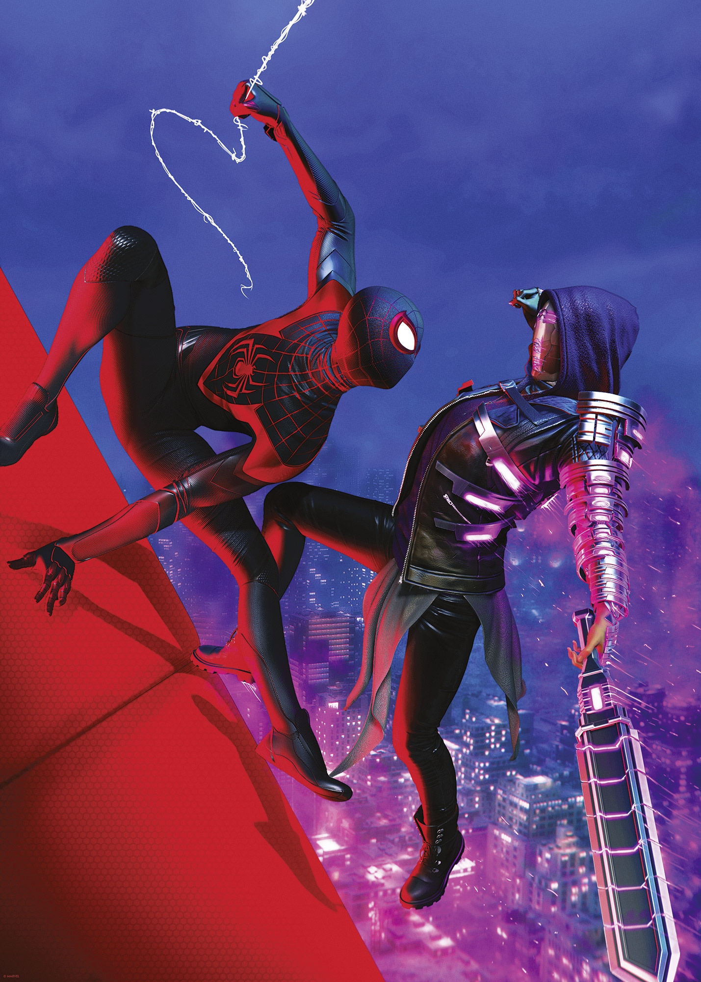 Komar Wandbild »Marvel Spider-Man Fight«, Disney, (Set, 1 St.), 50 x 70 cm (Breite x Höhe) - Kinderzimmer, Dekoration