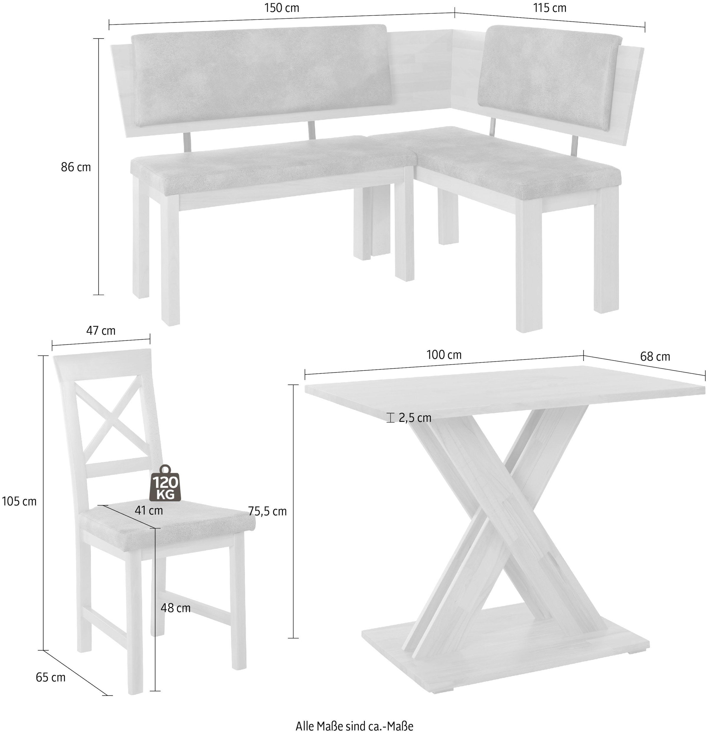 Home affaire Eckbankgruppe »Bremen«, (Set, tlg.), (4-teilig) online kaufen 4