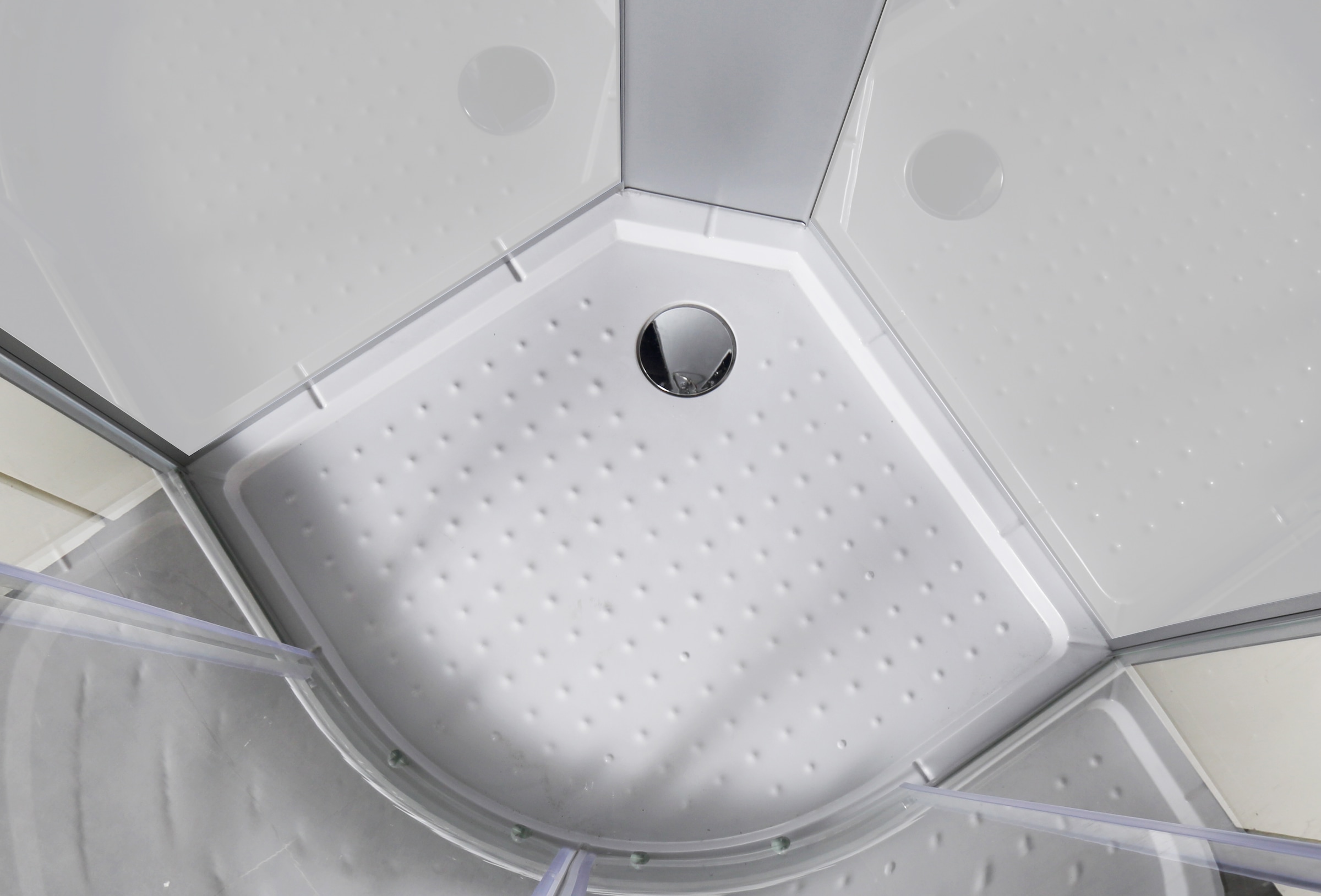 Sanotechnik Komplettdusche »Portland«, Viertelkreisdusche