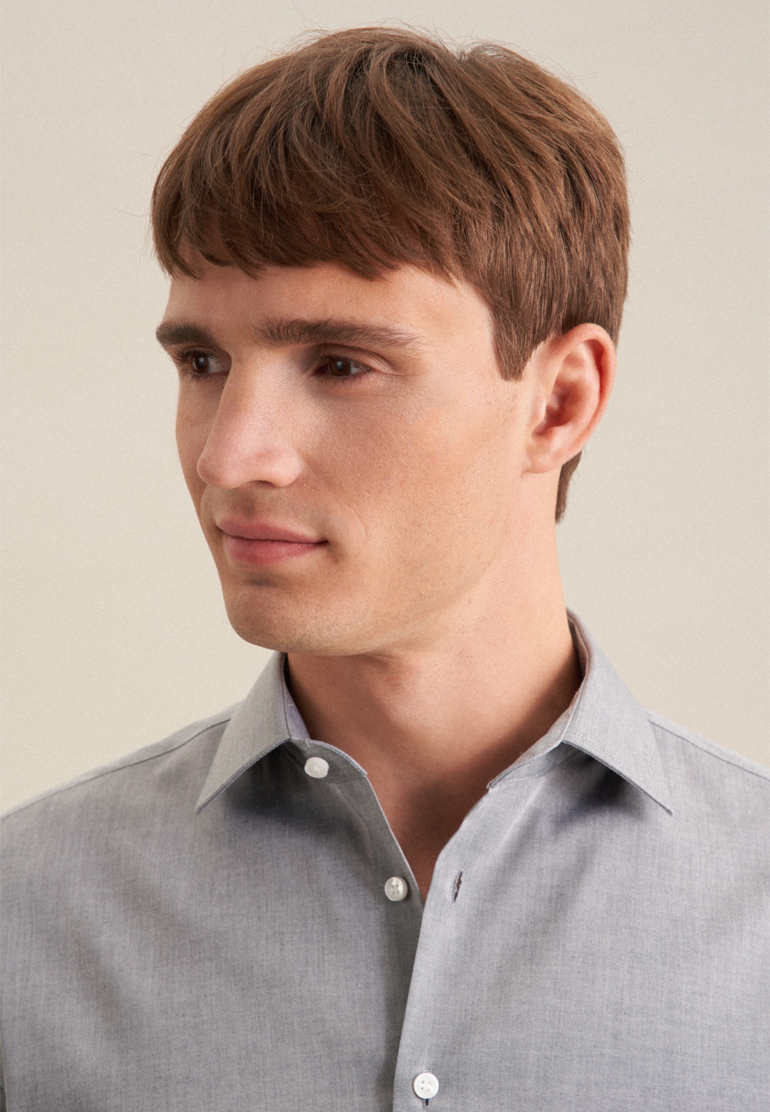 seidensticker Businesshemd »Schwarze Rose« Slim 1/1 Kentkragen Uni