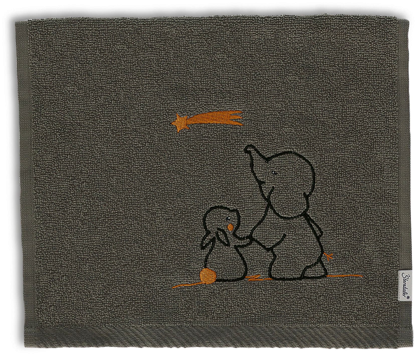 Sterntaler® Handtücher »Doppelpack Kinderhandtücher Elefant Eddy, 30x50cm«, (2 St.), nachhaltig aus Bio-Baumwolle
