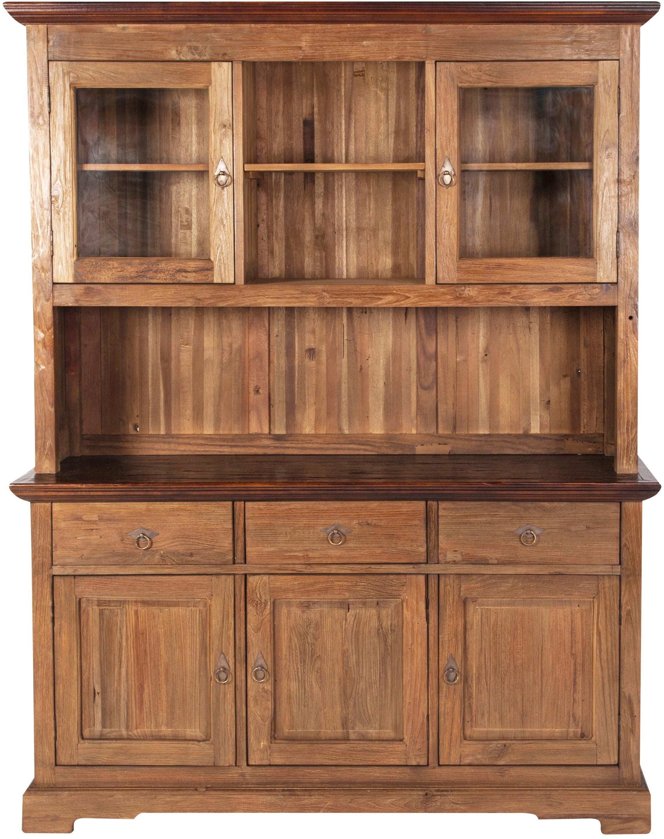 SIT Sideboard »Seadrift«, aus recyceltem Altholz Teak, Shabby Chic, Vintage