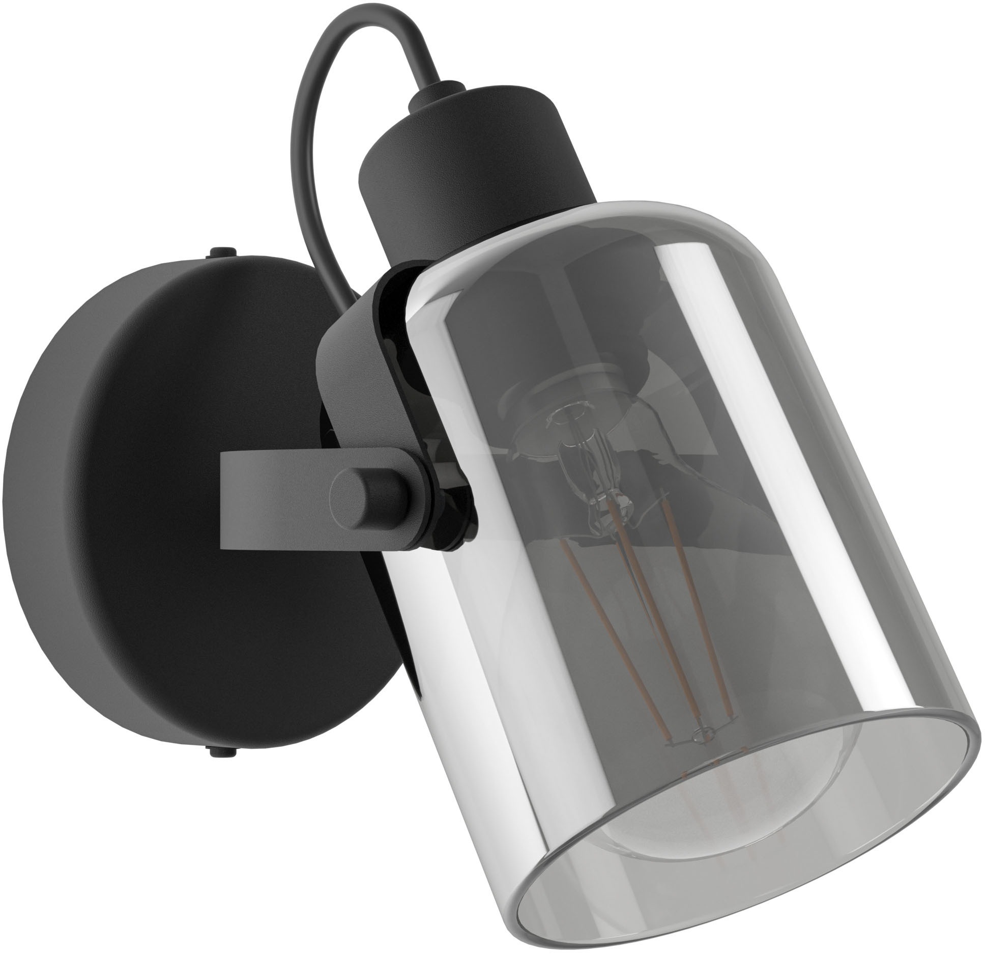 EGLO Deckenspot »BERREGAS Spotlampe - Stahl - E27 - 1X28W - IP20« E27 1 Stk günstig online kaufen