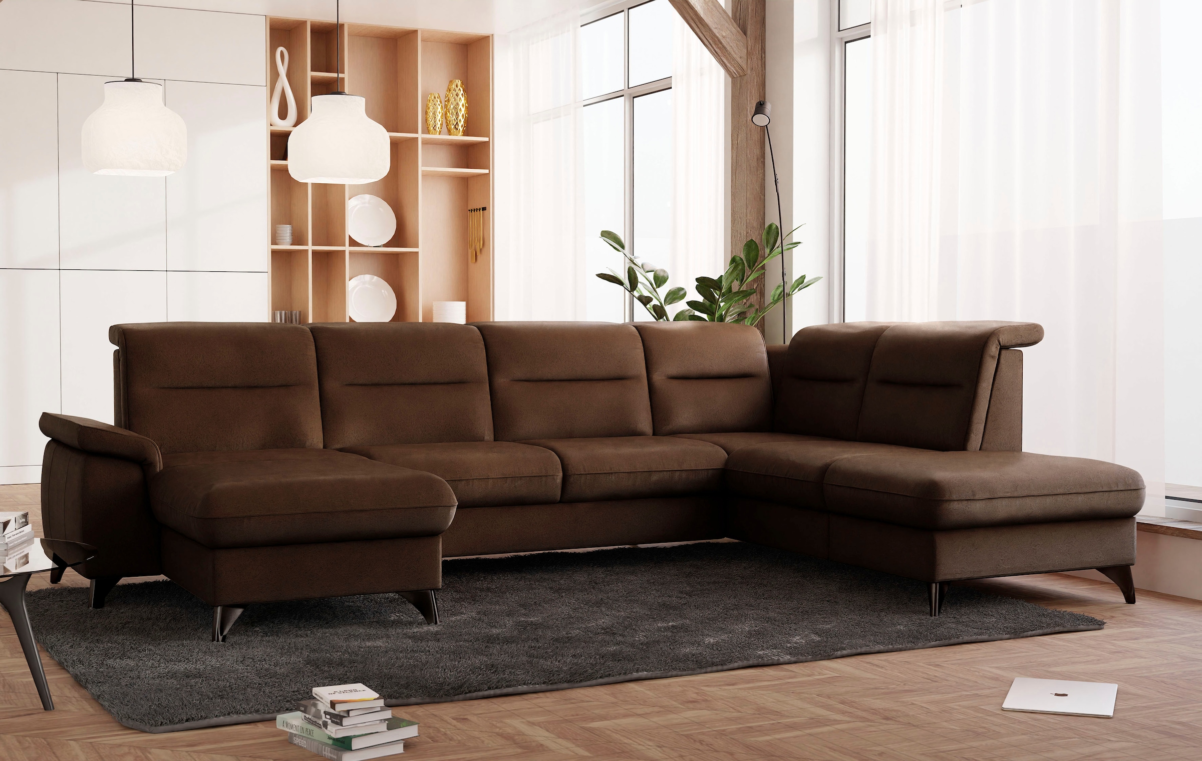 sit&more Wohnlandschaft »Astoria U-Form«, wahlweise mit motorischer Relaxfu günstig online kaufen