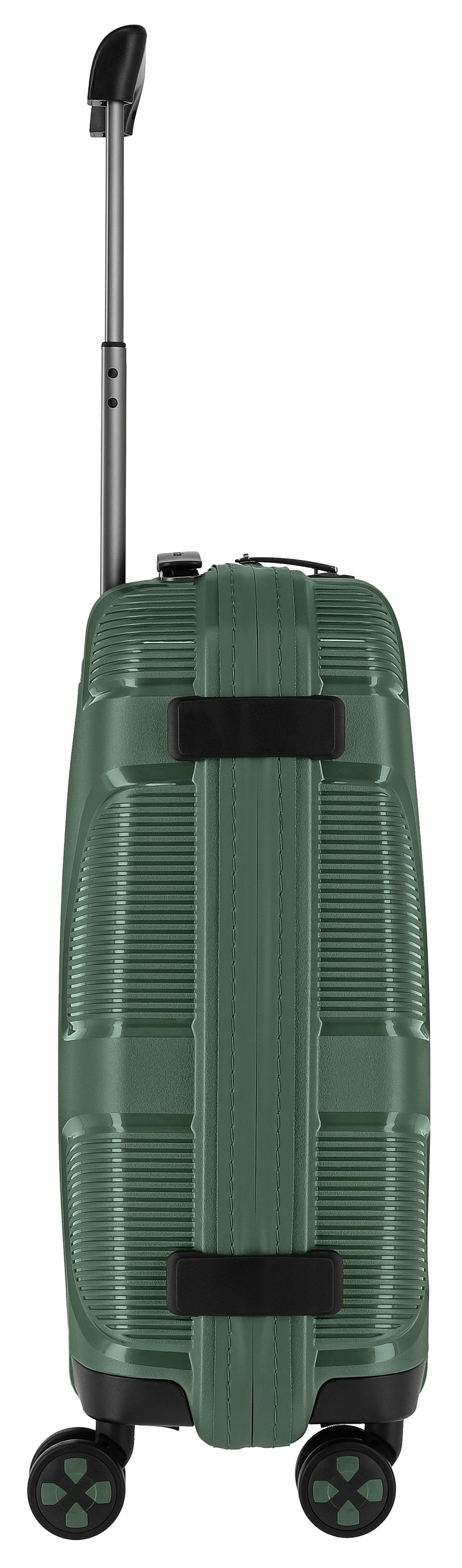 IMPACKT Hartschalen-Trolley »IP1, verschiedene Größen und Farben«, 4 Rollen, Hartschalen-Koffer vegan Koffer Reisegepäck USB-Port TSA Zahlenschloss