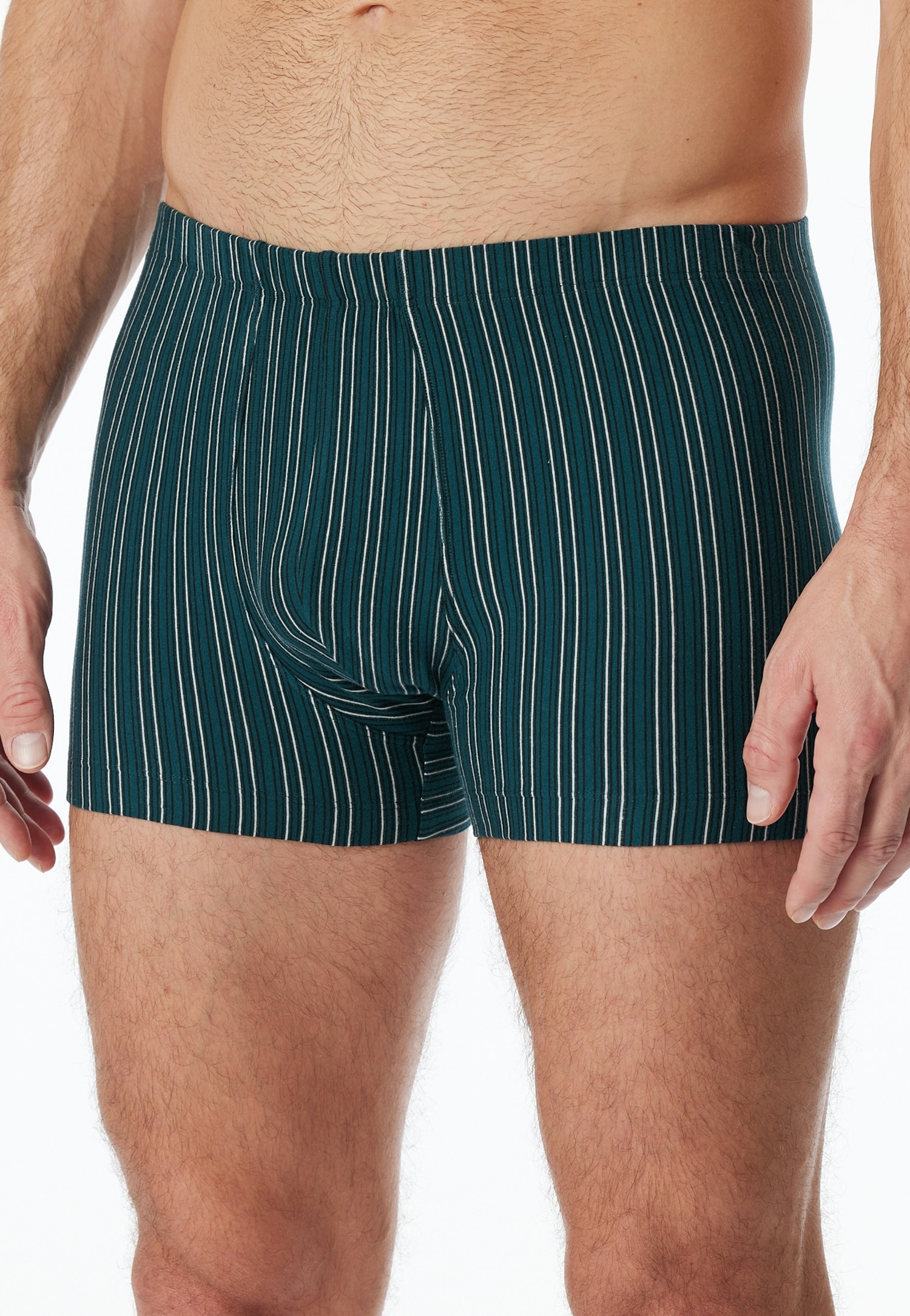 Schiesser Boxershorts »95/5 Essentials«, (3er Pack), mit softem, tonalem Komfortbund