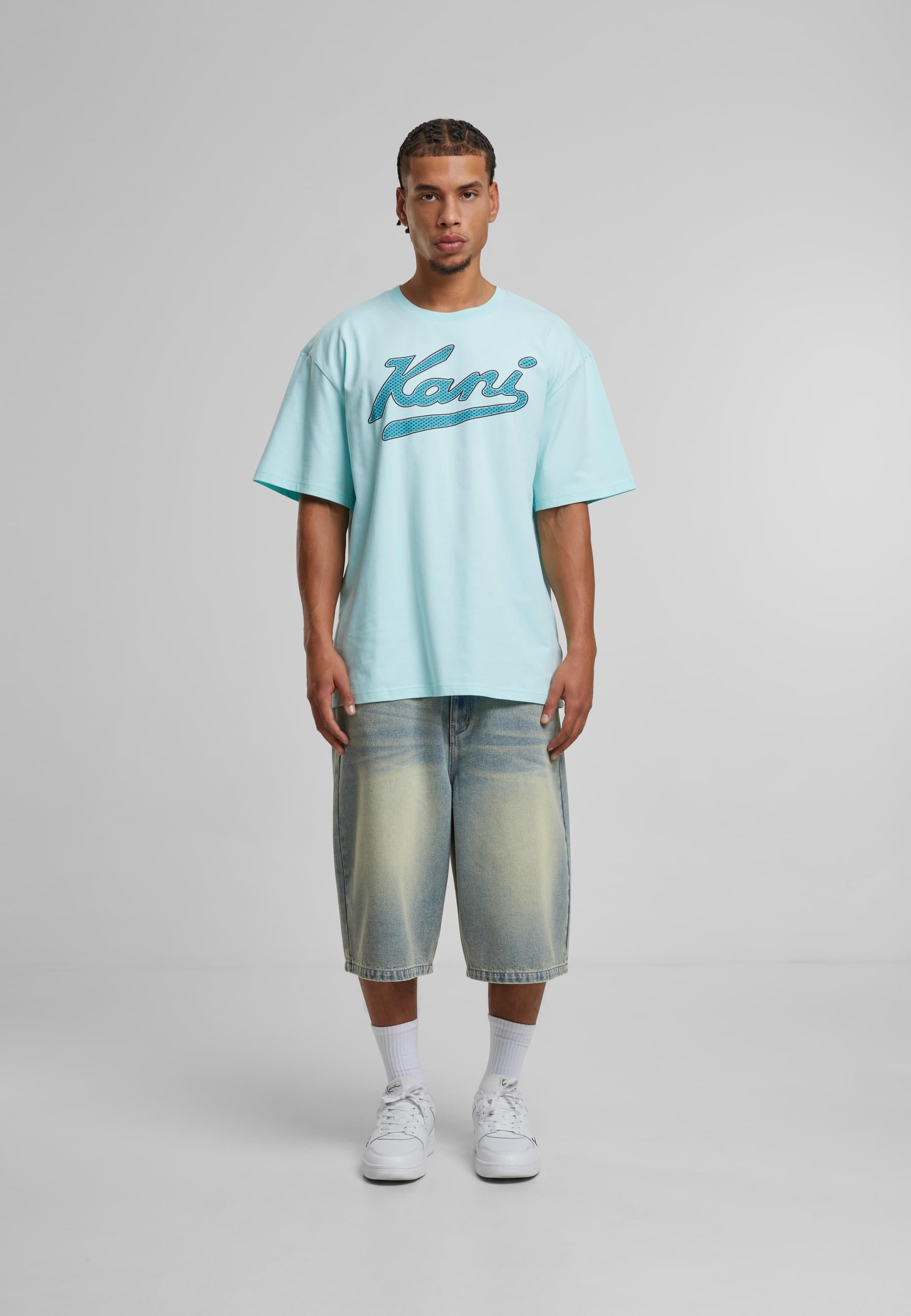 Karl Kani T-Shirt »Karl Kani Varsity Palm Print T-Shirt« 1 Stk.