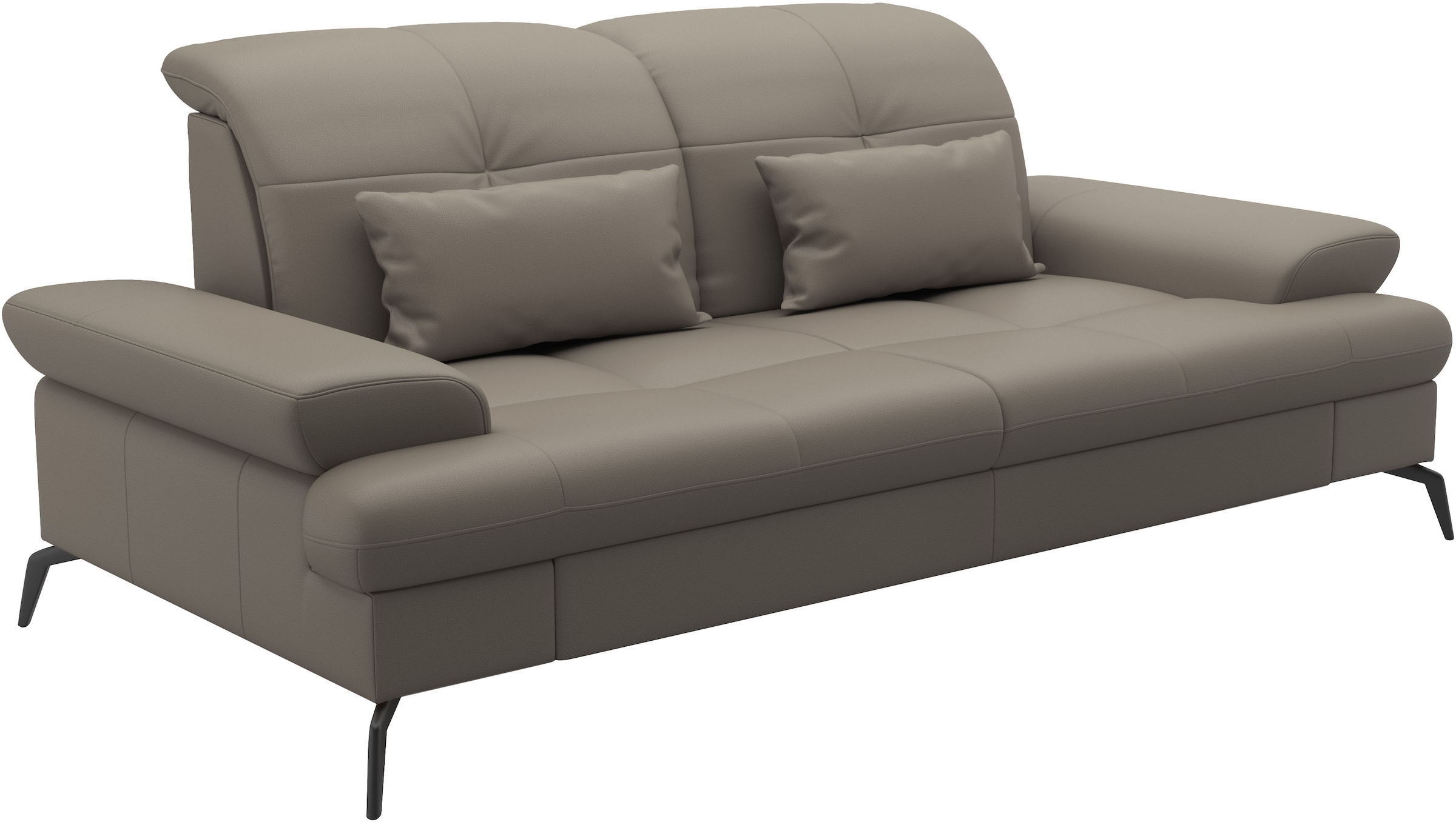 sit&more 2,5-Sitzer »Amica, inkl. Sitztiefenverstellung und Armteilverstellung«, wahlweise mit Kopfteilverstellung und Bettfunktion