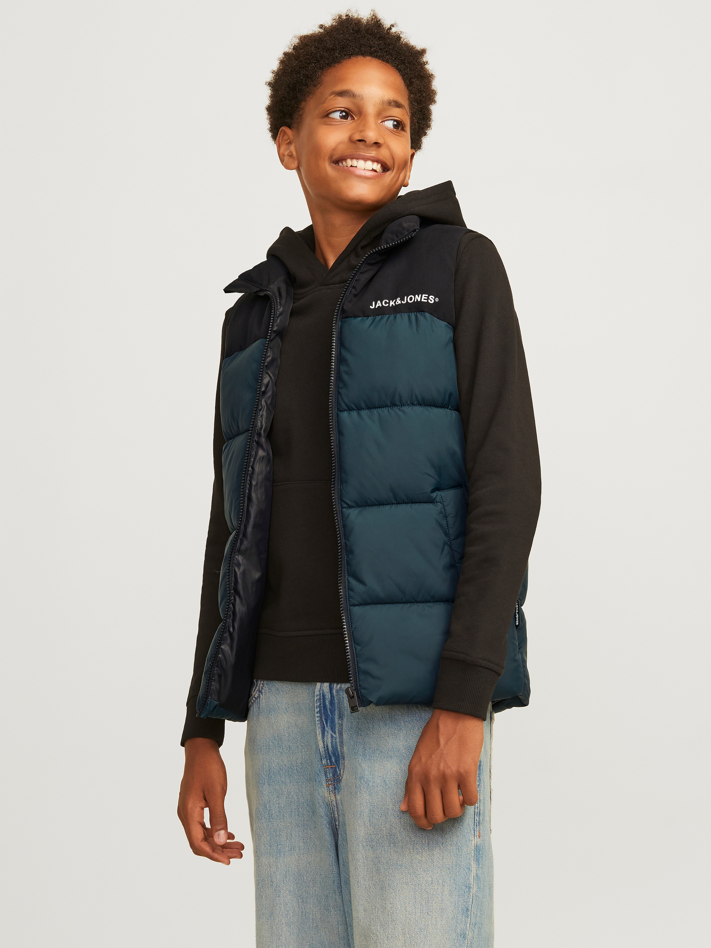 Kurzweste »JJMOON BODYWARMER STAND COLLAR JNR«