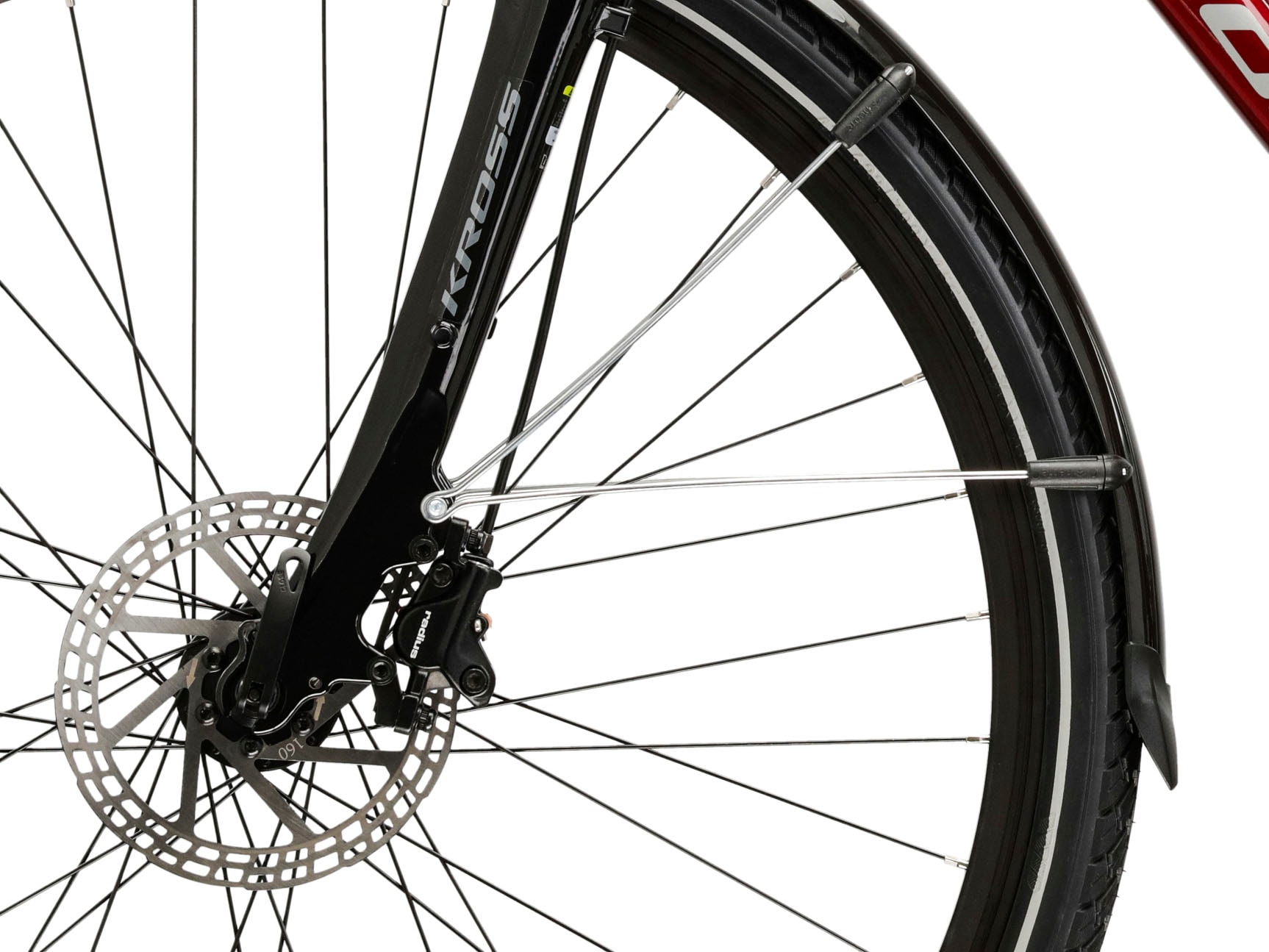 Kross E-Bike »E-Trekkingrad Trans Hybrid EE 28 Zoll rot«, 21 Gang, Shimano, Tourney TX800, Heckmotor 250 W