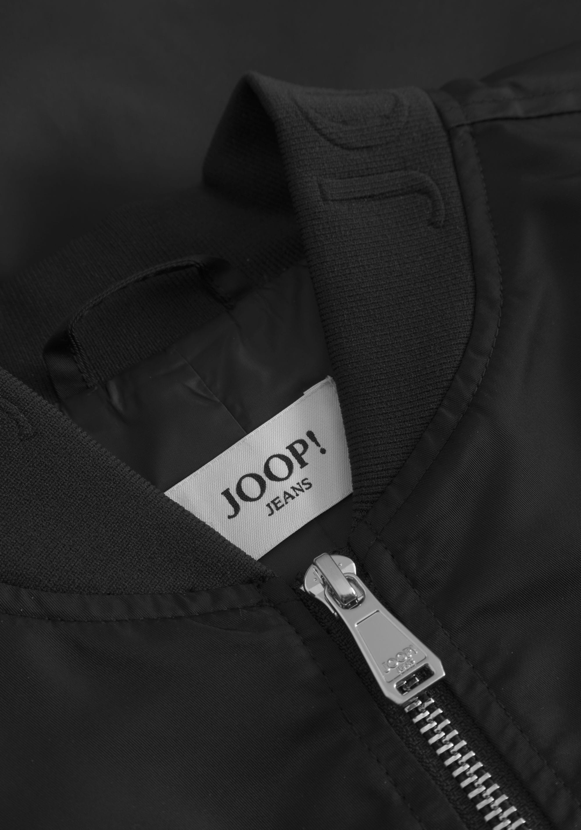 Joop Jeans Blouson »Olakemi«, mit Ton-in-Ton Schriftzug am Kragen