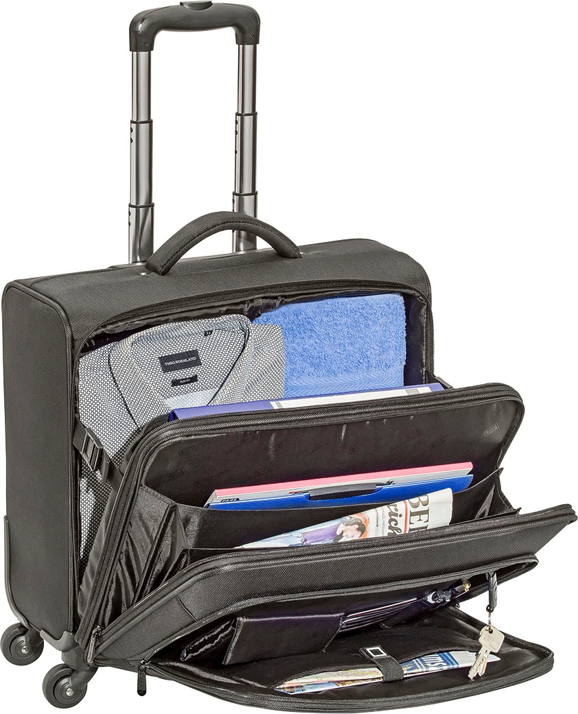PEDEA Laptoptasche »Trolley Rollkoffer PREMIUM PLUS Laptop-Fach bis 17,3 Zoll (43,9 cm)«