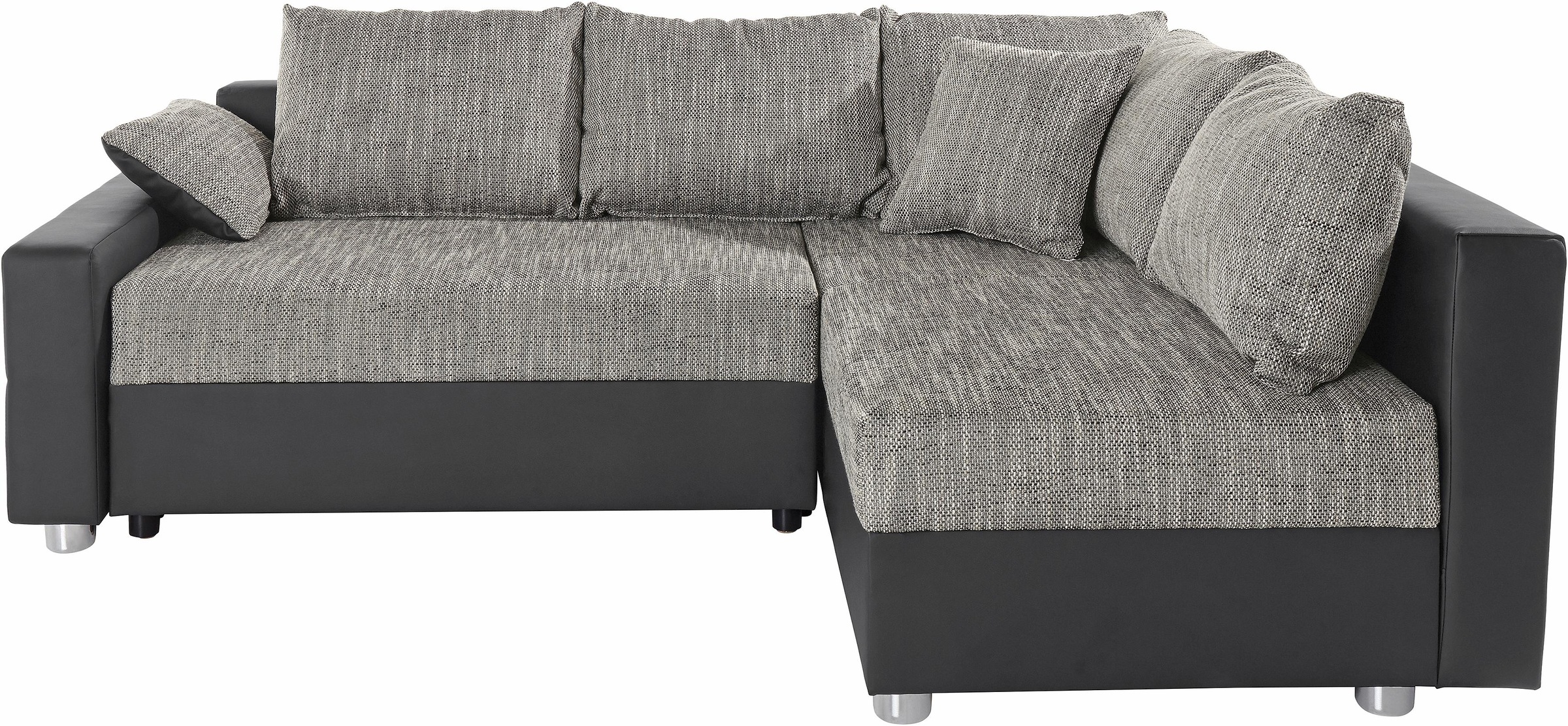 COLLECTION AB Ecksofa »Parma L-Form« mit Bettfunktion und Federkern günstig online kaufen