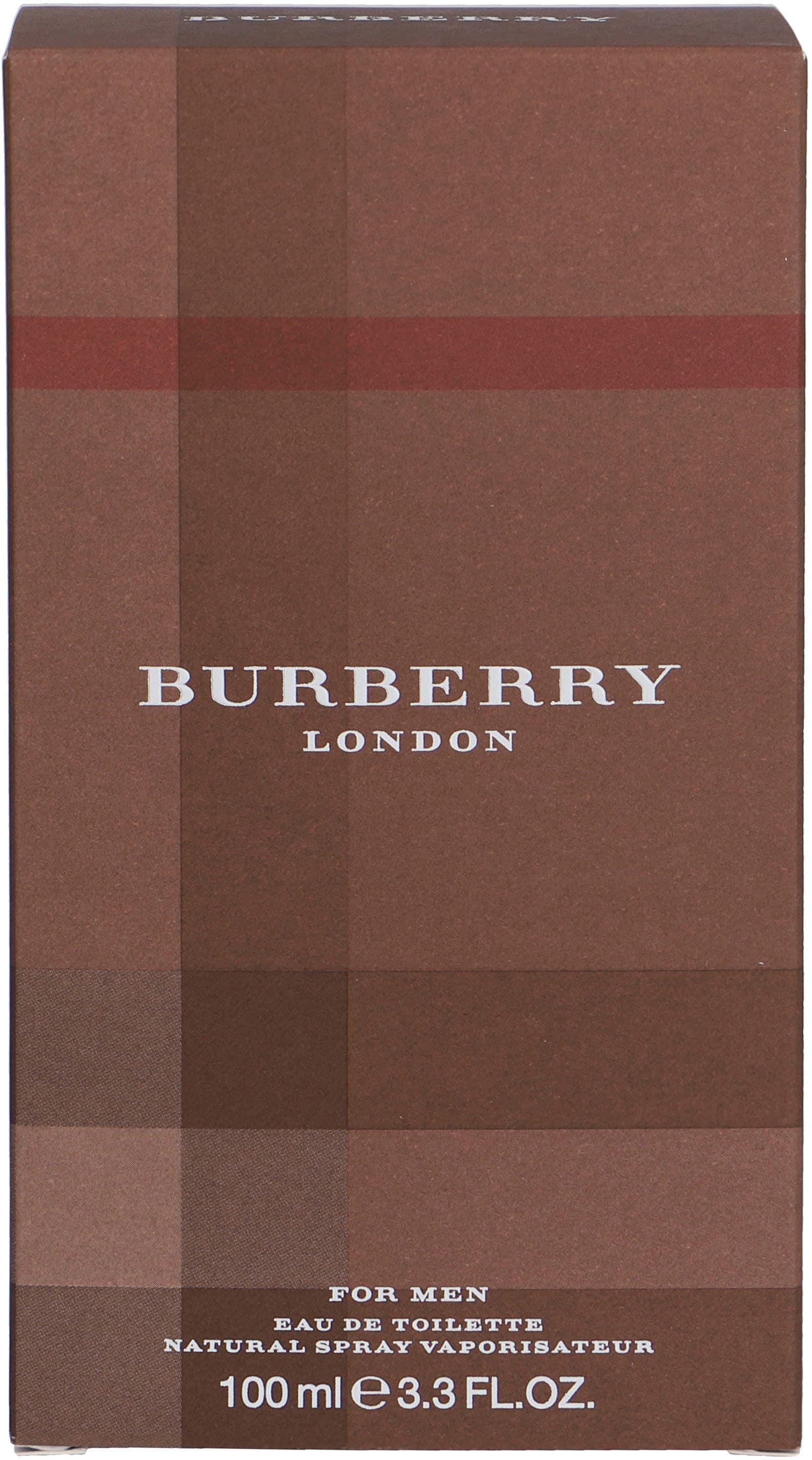 BURBERRY Eau de Toilette »London Men«, mit holzigem Akzent