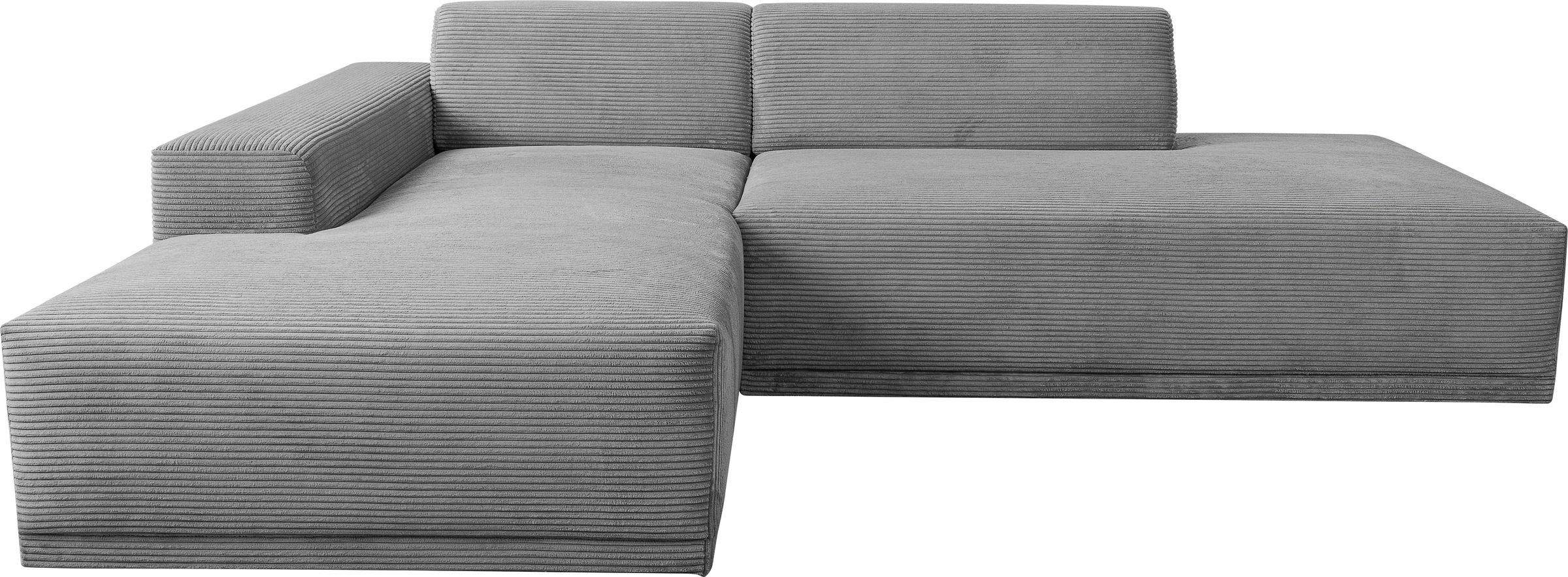 WERK2 Ecksofa »Apollo, hoher Sitzkomfort, aktuelles Design, Breite 264cm, L günstig online kaufen
