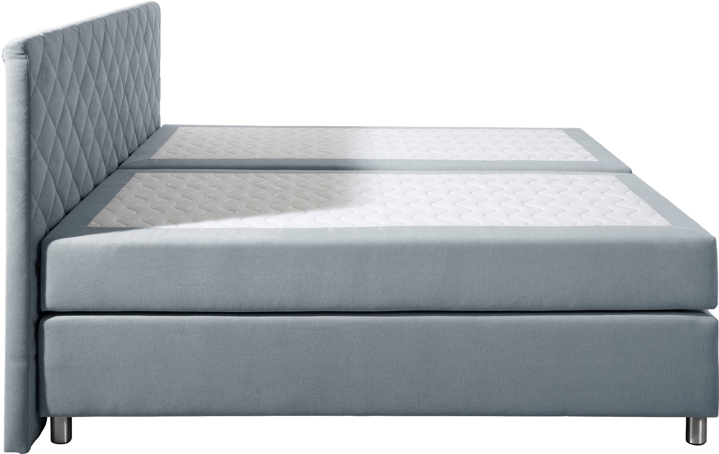 Leonique Boxspringbett »Bernard, in verschiedenen Breiten«, inkl. Topper, Matratze in H2, H3 oder H4 erhältlich