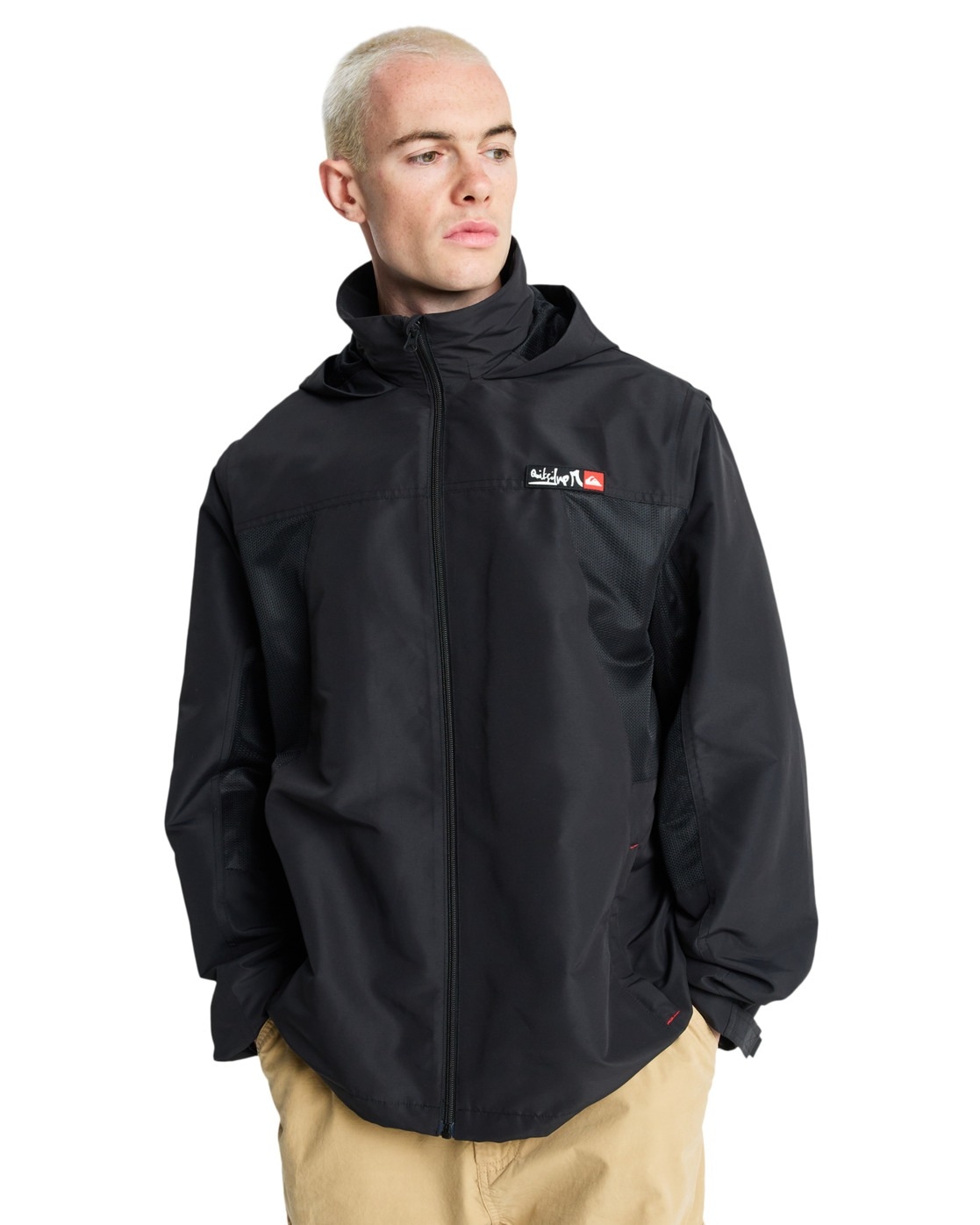 Quiksilver Outdoorjacke »YG Crossbone Spray« mit Kapuze