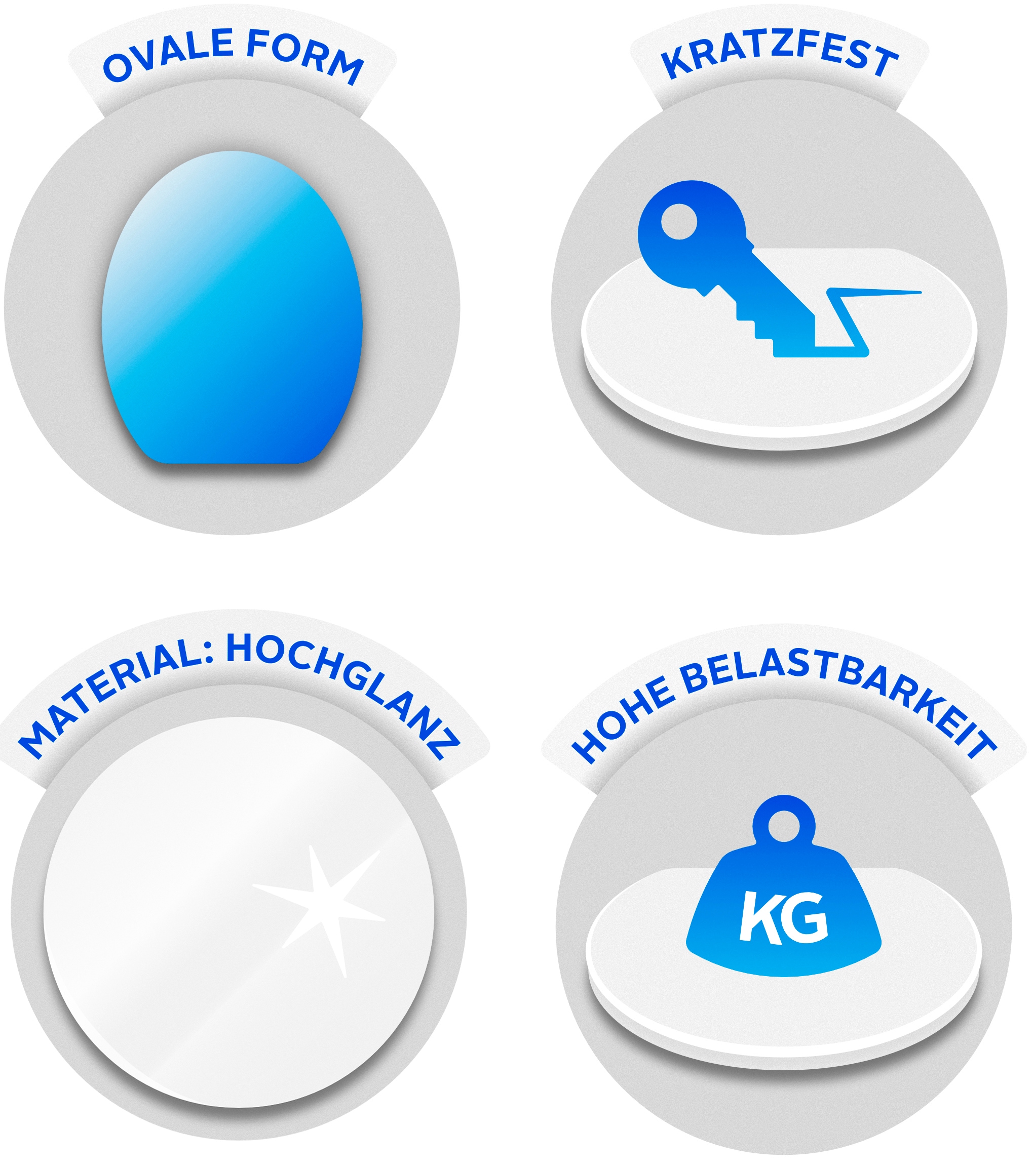 ADOB WC-Sitz »Premium« mit gepolsterter Sitzfläche