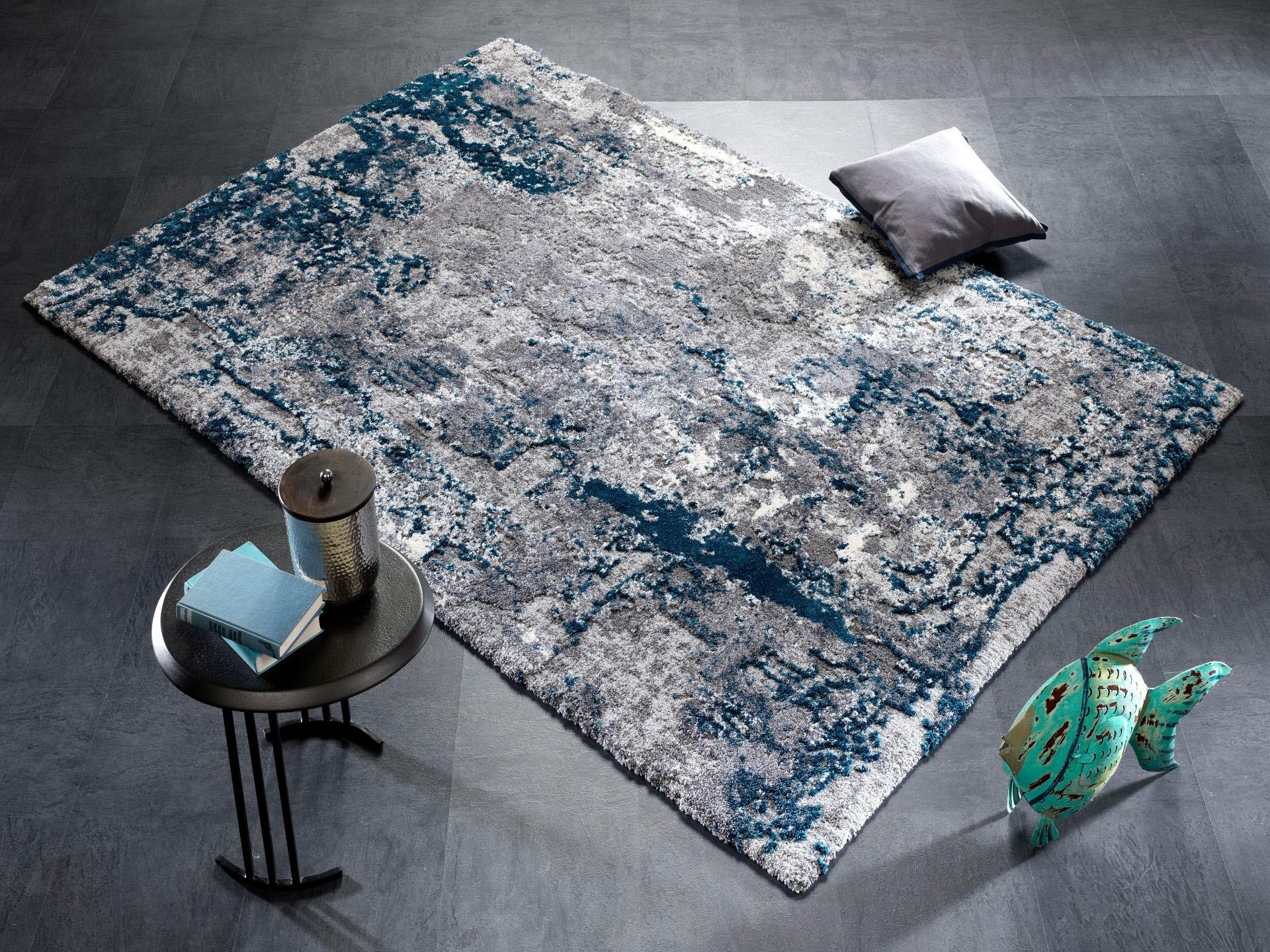 OCI DIE TEPPICHMARKE Teppich "Juwel Liray" rechteckig 20 mm Höhe Kurzflor, günstig online kaufen