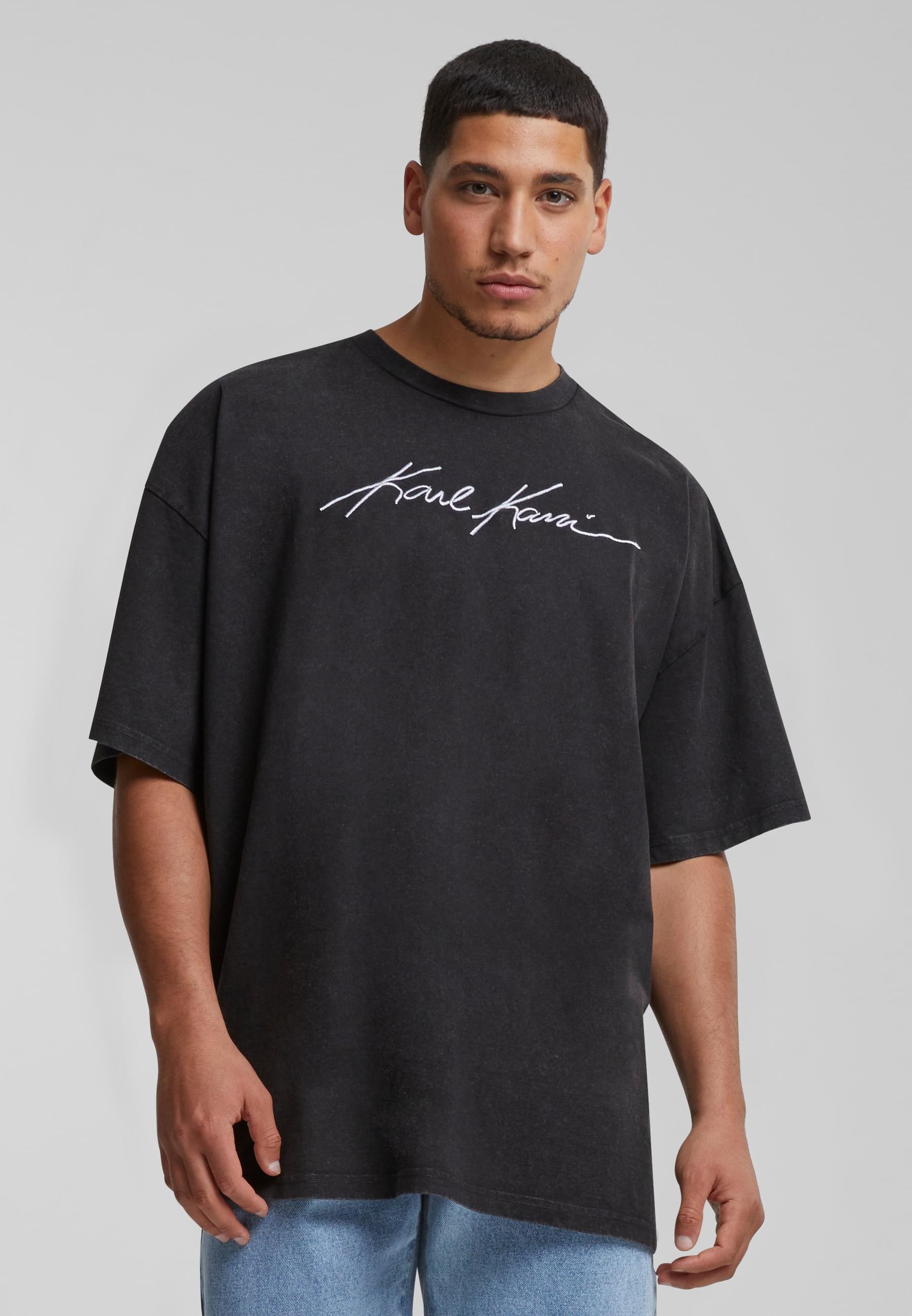 Karl Kani T-Shirt »Karl Kani KK Autograph Washed Boxy Tee« 1 Stk. tlg.