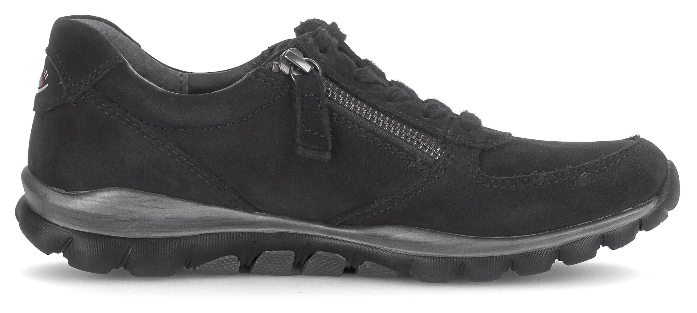 Gabor Rollingsoft Keilsneaker  , Freizeitschuh, Halbschuh, Schnürschuh mit Logo an der Ferse