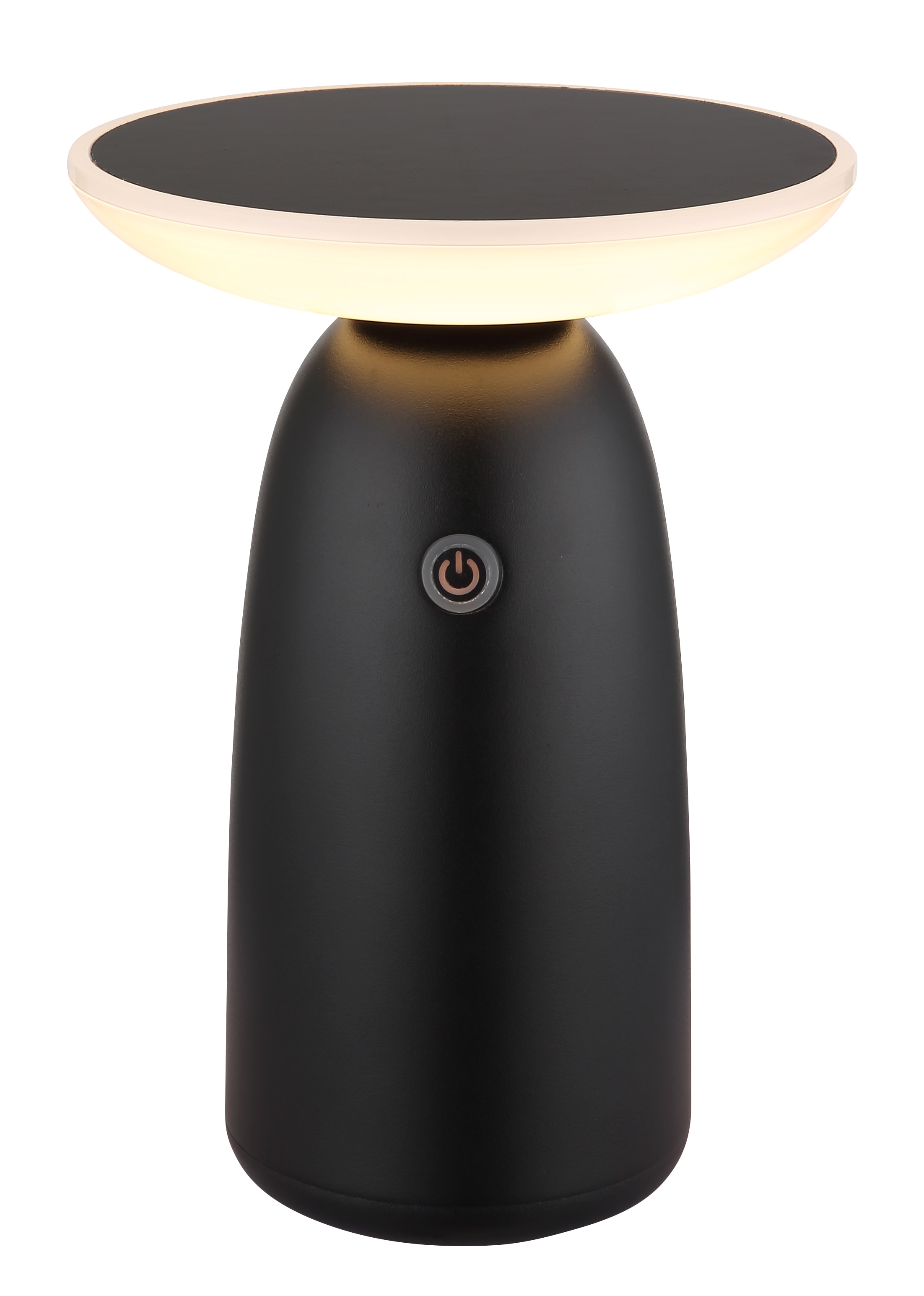 GLOBO LIGHTING LED Solarleuchte »SOLARLEUCHTE ALUMINIUM SCHWARZ MATT, 1XLED« LED-Modul 1 Stk. Warmweiß Solar Garten Terrasse Außenbeleuchtung Dekoleuchten