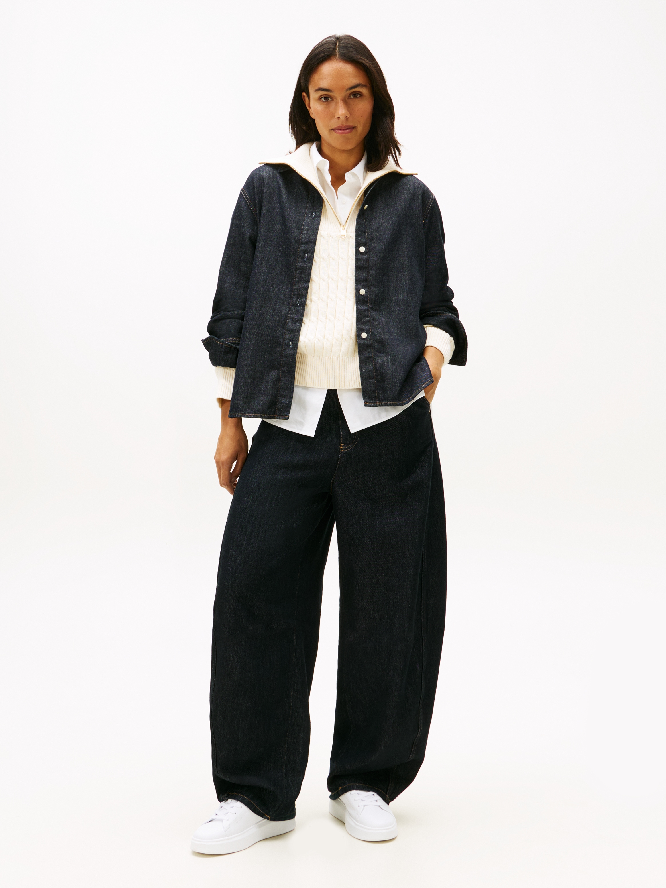 Tommy Hilfiger Plateausneaker »ANIMAL PRINT PLATFORM SNEAKER«  , Schnürer, Halbschuh, Freizeitschuh, gepunkteter Braun-Beiger-Besatz