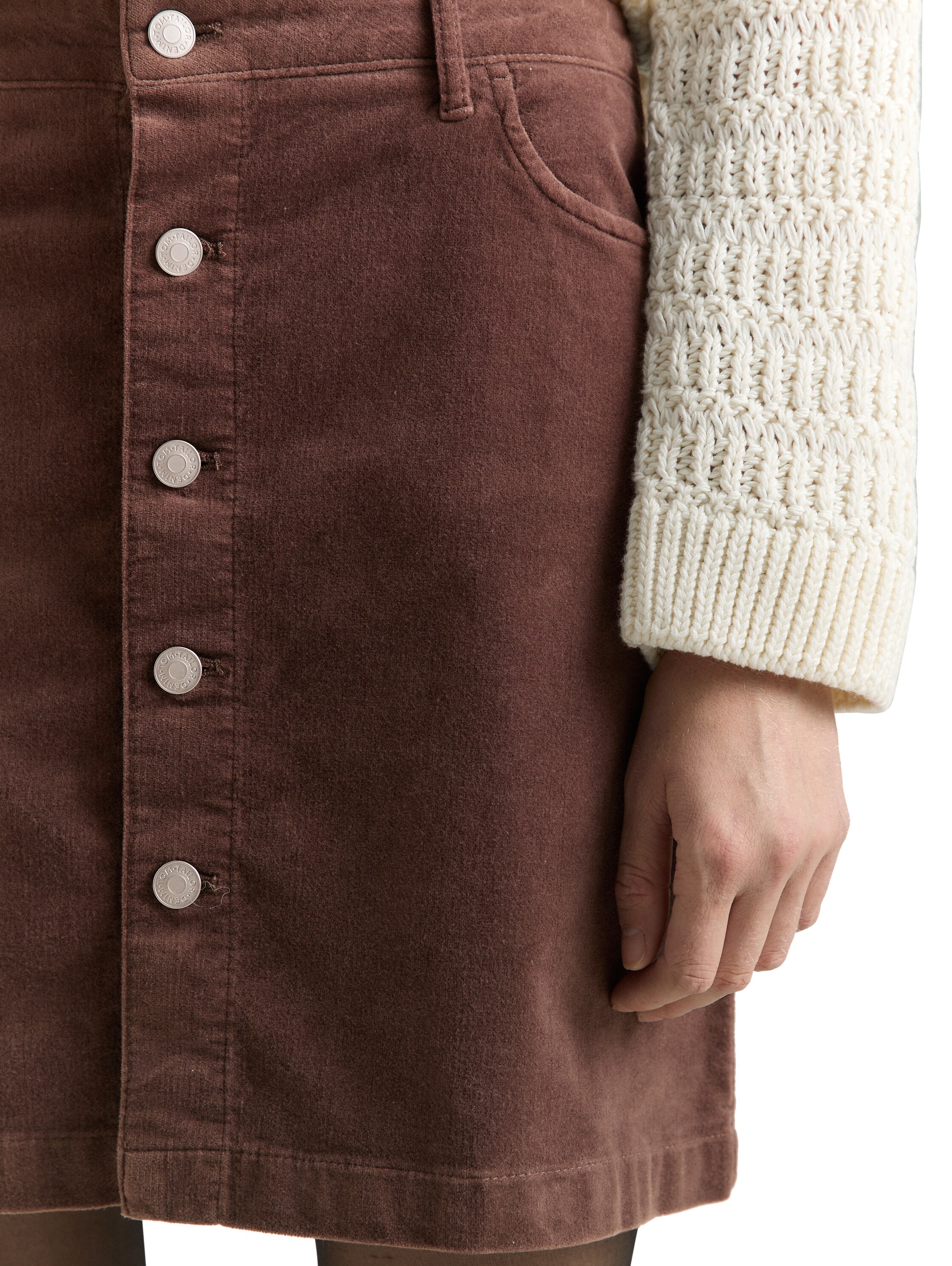 TOM TAILOR Denim Minirock mit Taschen