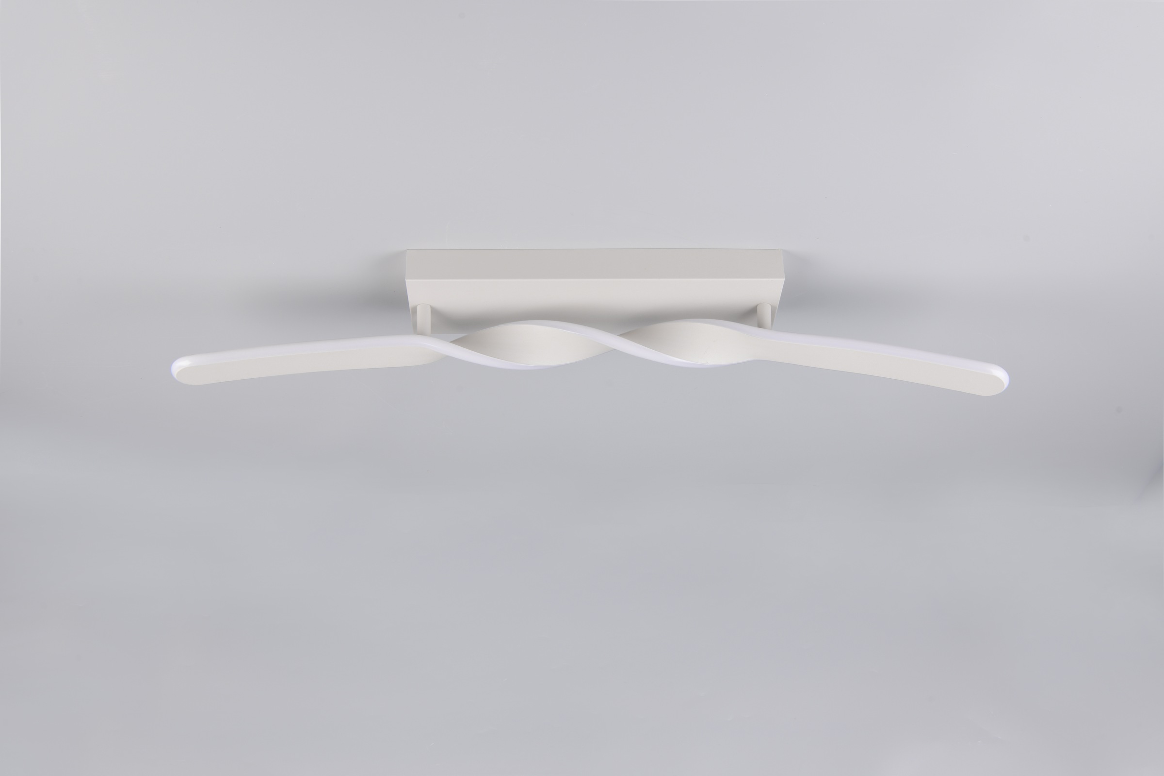 OTTO home LED Deckenleuchte »ADELLA, LED Deckenlampe 20W 2500 Lumen CCT 2700-6500K Lichtfarbe« LED-Board 1 Stk. warmweiß - kaltweiß Fernbedienung, dimmbar, Nachtlicht Memoryfunktion, Metall warm grey