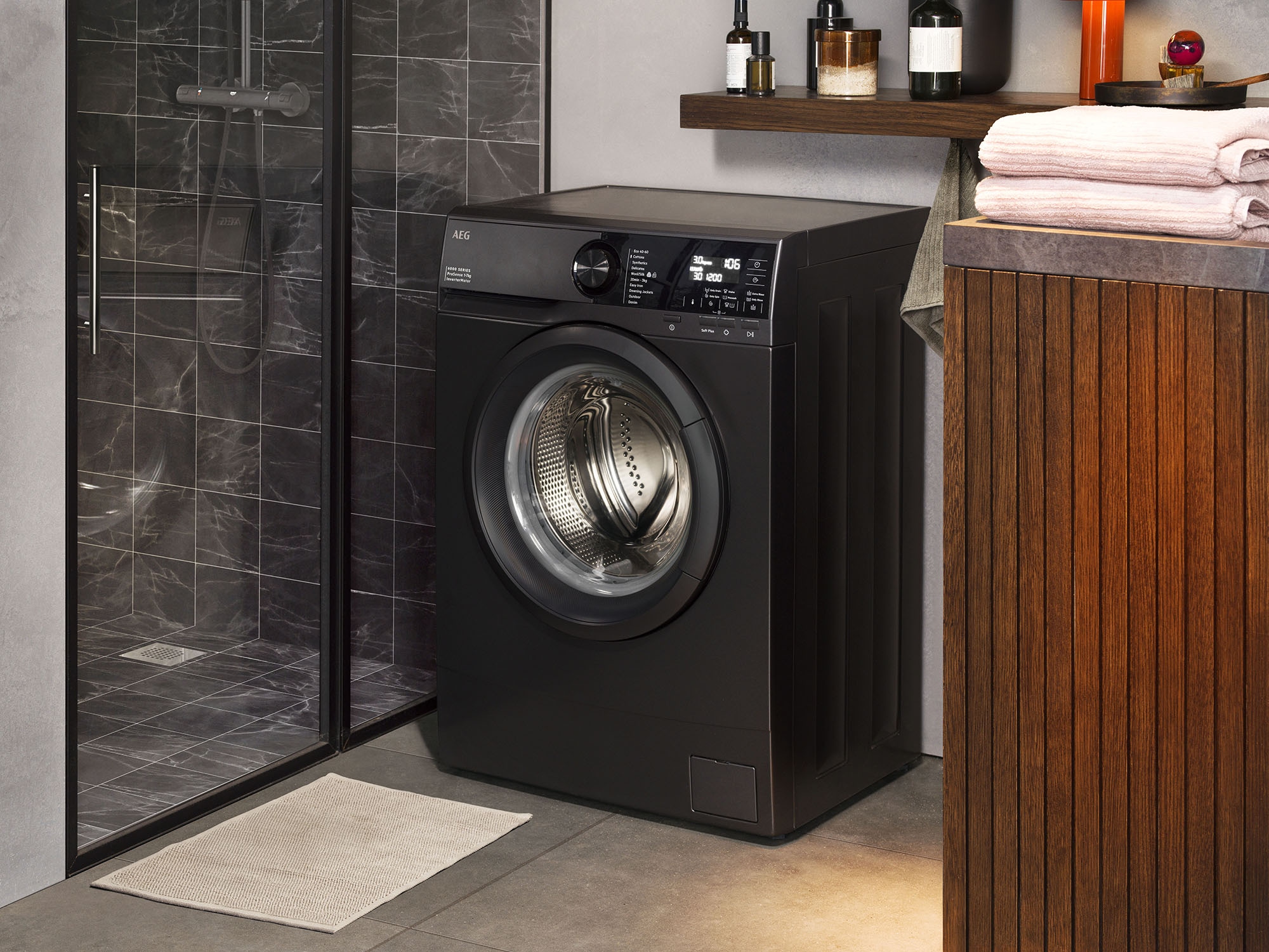 AEG Waschmaschine Serie 6000 »LSR6FS75260«, 6 kg, 1200 U/min, ProSense® Mengenautomatik