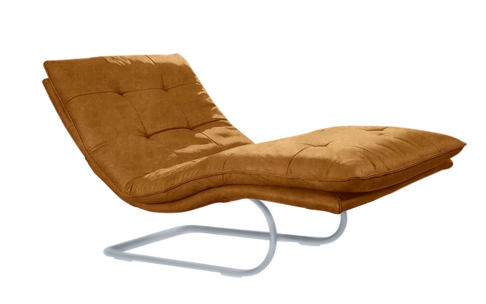 W.SCHILLIG Relaxliege »daily dreams«, in Waffelkissen-Optik, wahlweise mit Motor, silber matt, in 2 Breiten