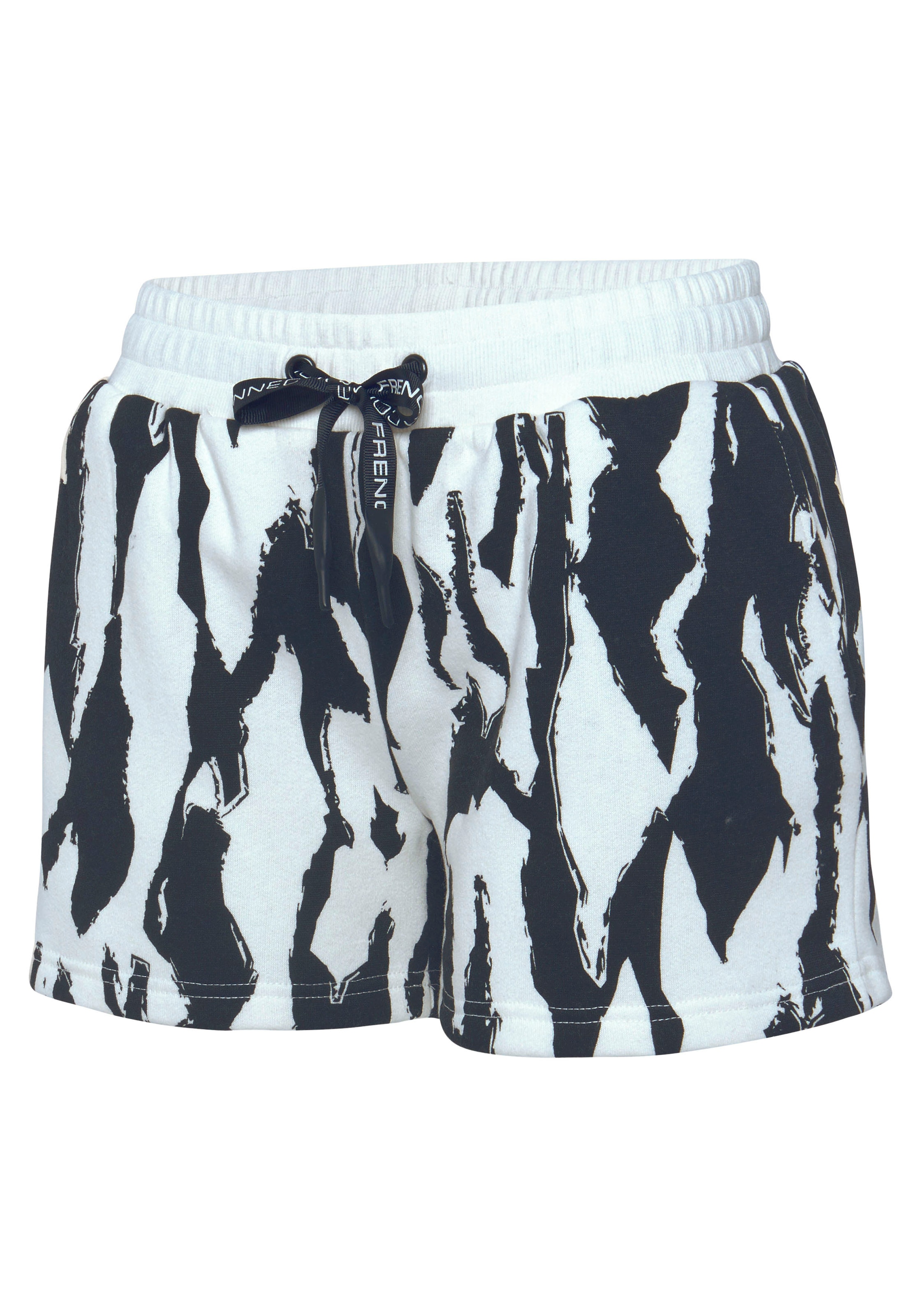 French Connection Sweatshorts »-Kurze Hose«, (1 tlg.), mit Allover-Print, Loungewear