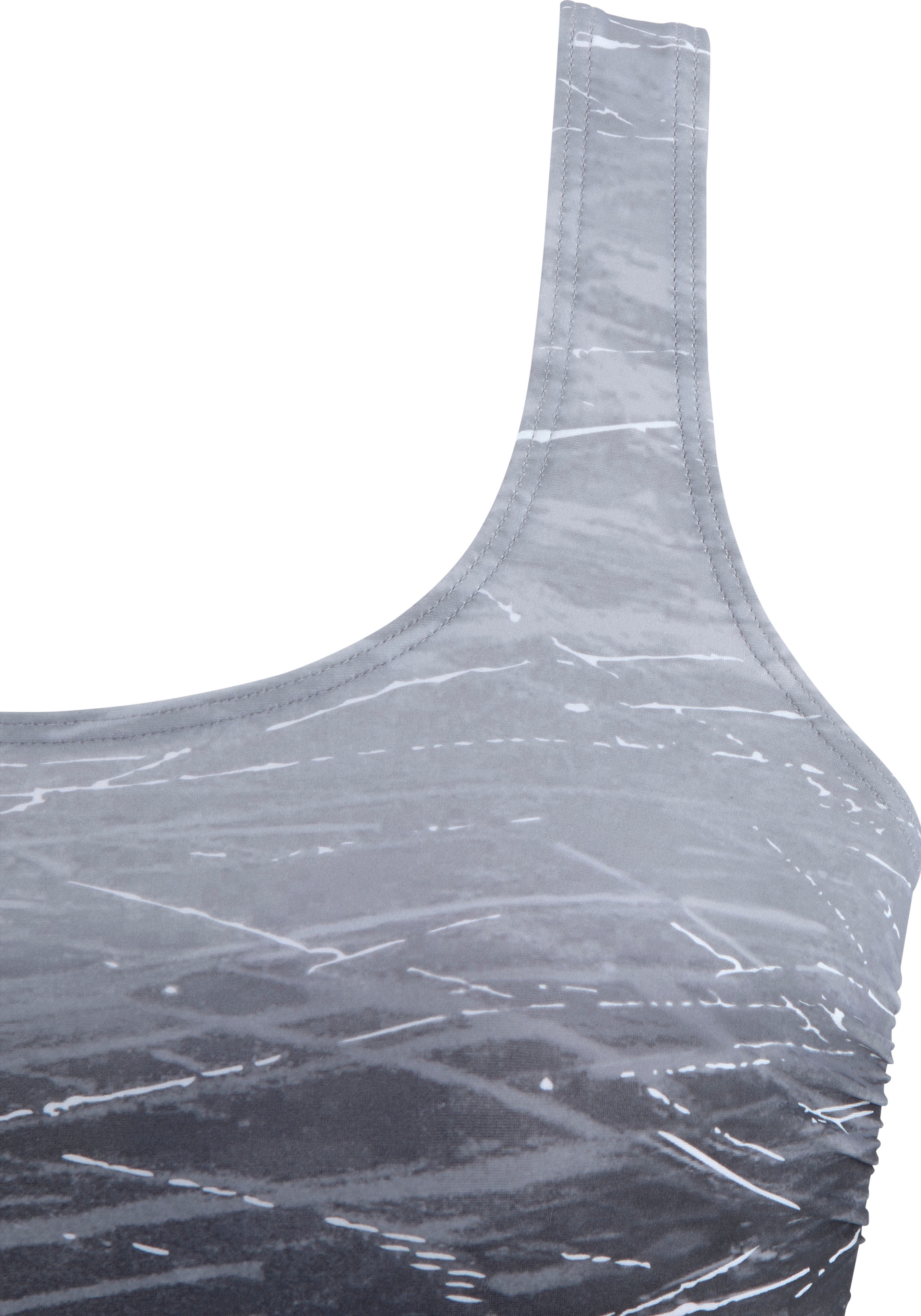 4. Bild von LASCANA Badeanzug, mit Batikprint und Shaping-Effekt