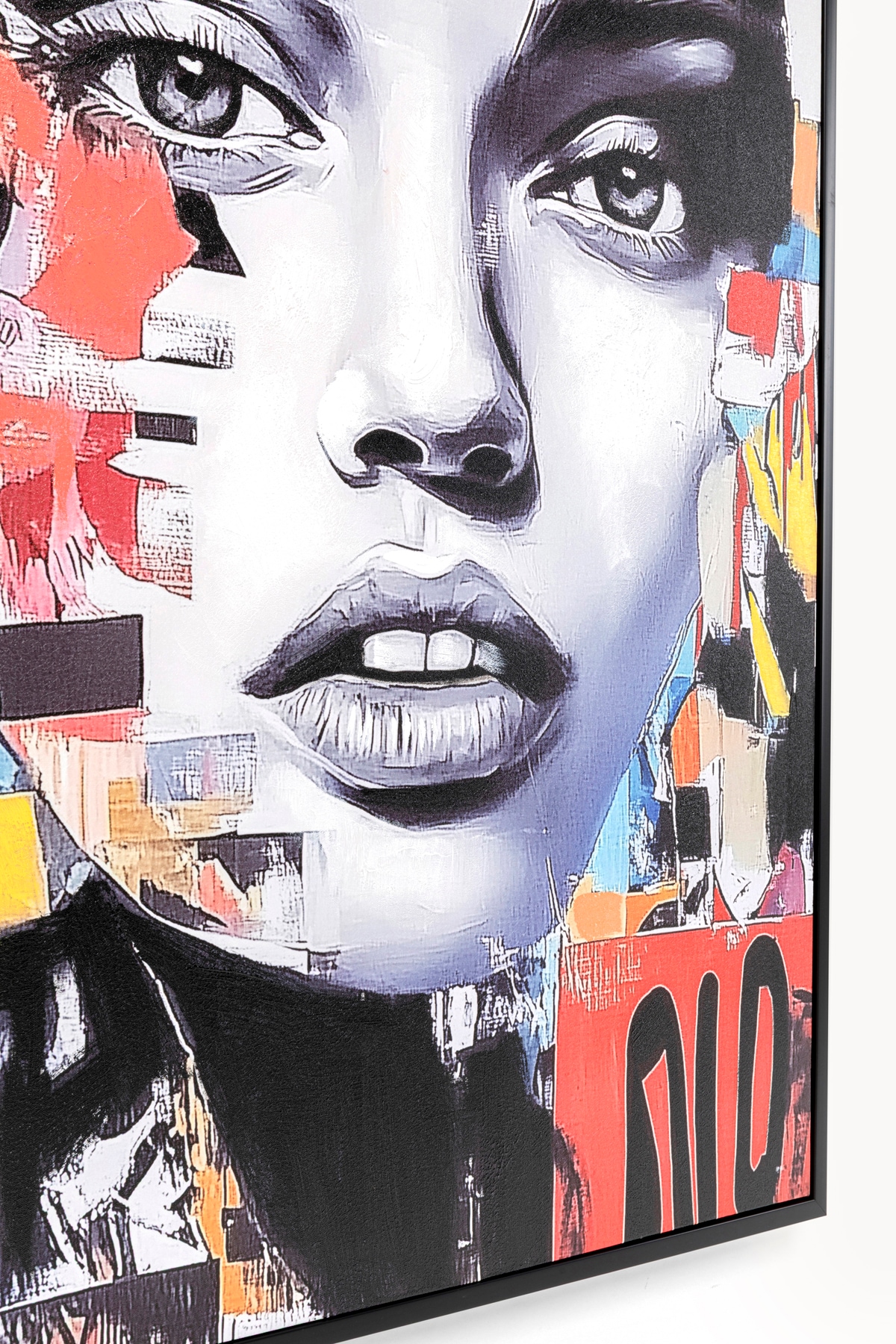 Kare Design Bild mit Rahmen »Gerahmtes Bild Seventies Collage 50x40cm« 1, 