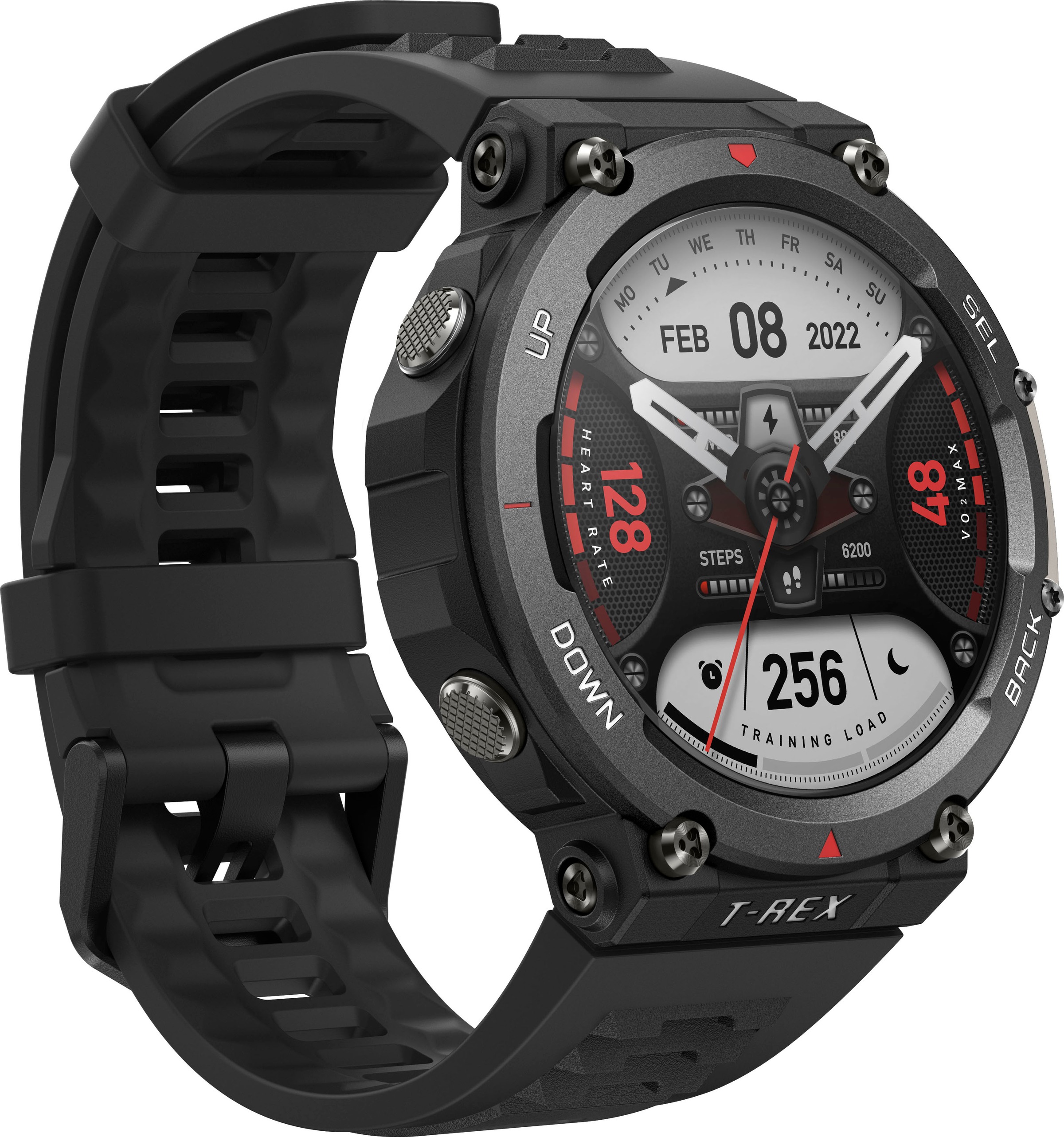 2. Bild von Amazfit Smartwatch »T-Rex 2«, (3,53 cm / 1,39 Zoll), Amazfit OS,)