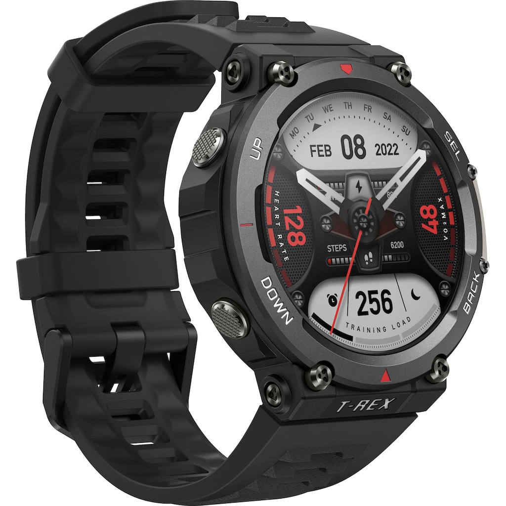 Amazfit Smartwatch »T-Rex 2«, (Amazfit OS)