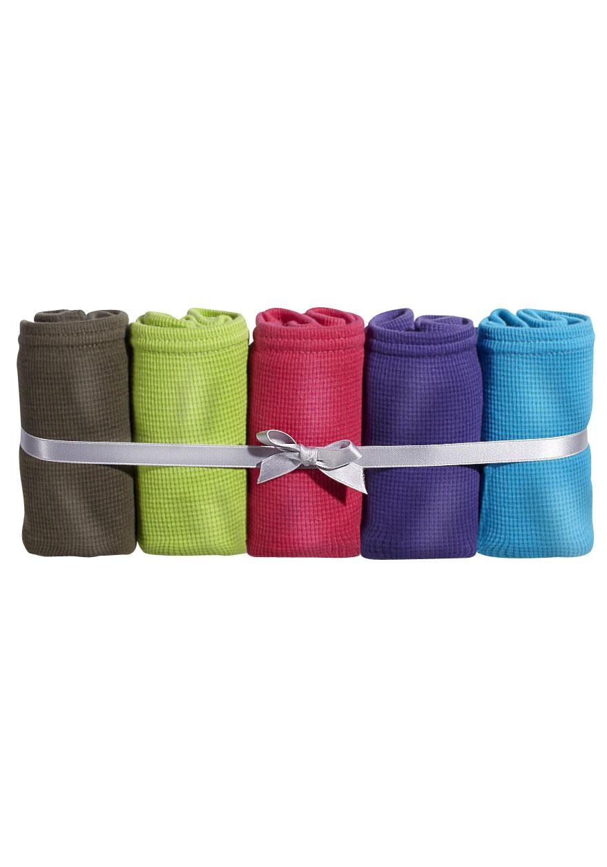 petite fleur Taillenslip, (5er-Pack), aus weicher Pikee-Qualität